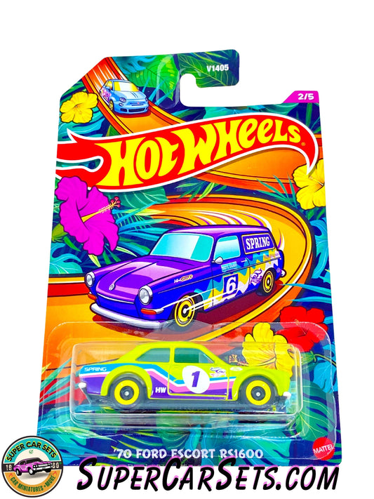 70 Ford Escort RS1600 - Hot Wheels Spring Series 2024 (2/5) (HVX21)