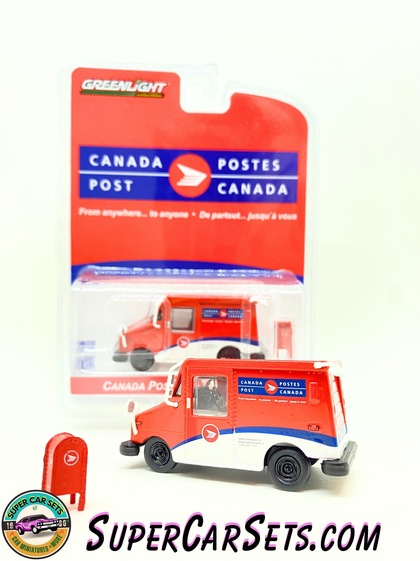 Canada Post LLV with Mailbox made by Greenlight