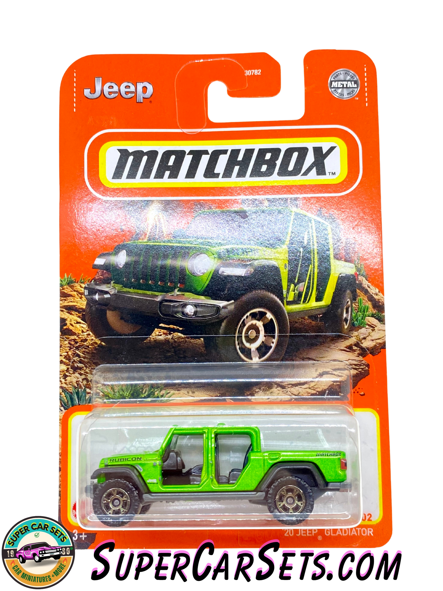 20 Jeep Gladiator (green colour) (7/102) - Matchbox