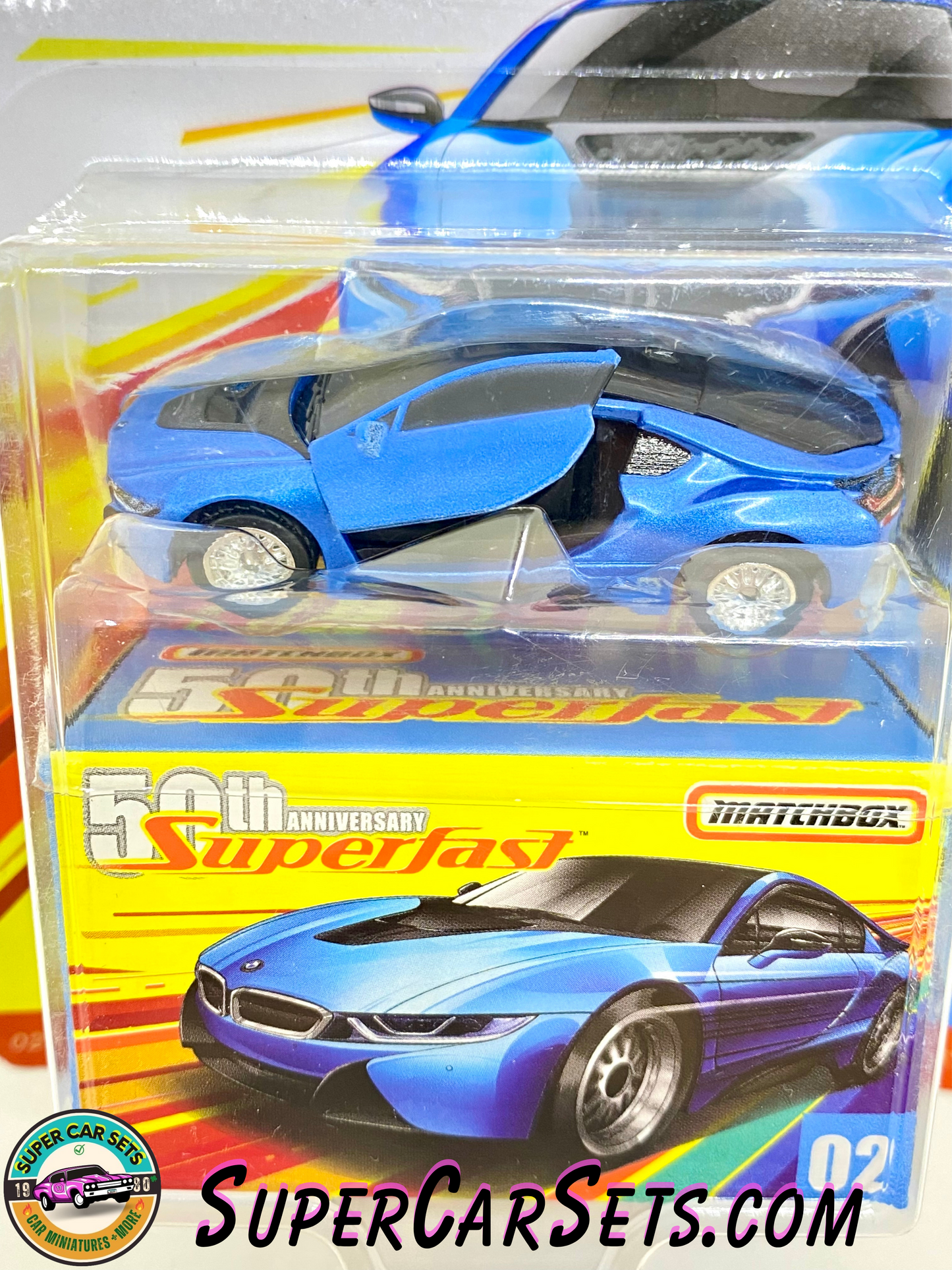 16 BMW i8 - Matchbox 50th Anniversary - Superfast #02