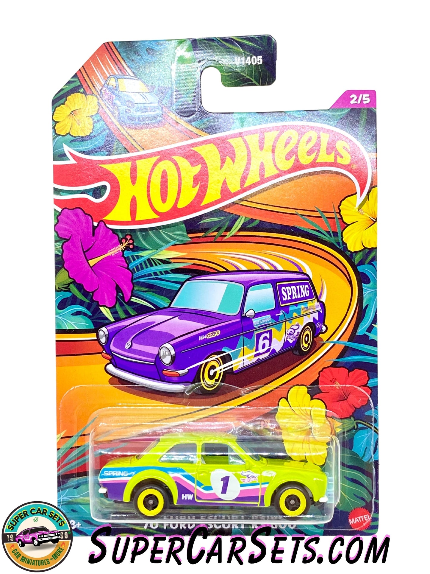 70 Ford Escort RS1600 - Hot Wheels Spring Series 2024 (2/5) (HVX21)