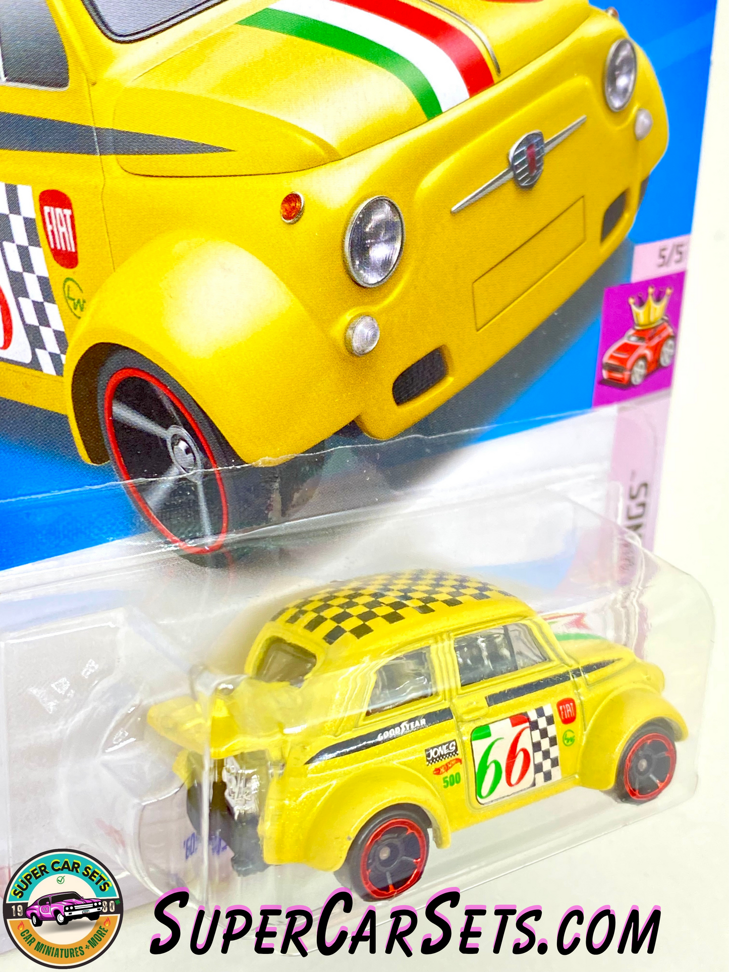 60s Fiat 500D Modificado - Hot Wheels Compact Kings 2024 (5/5) (117/250)