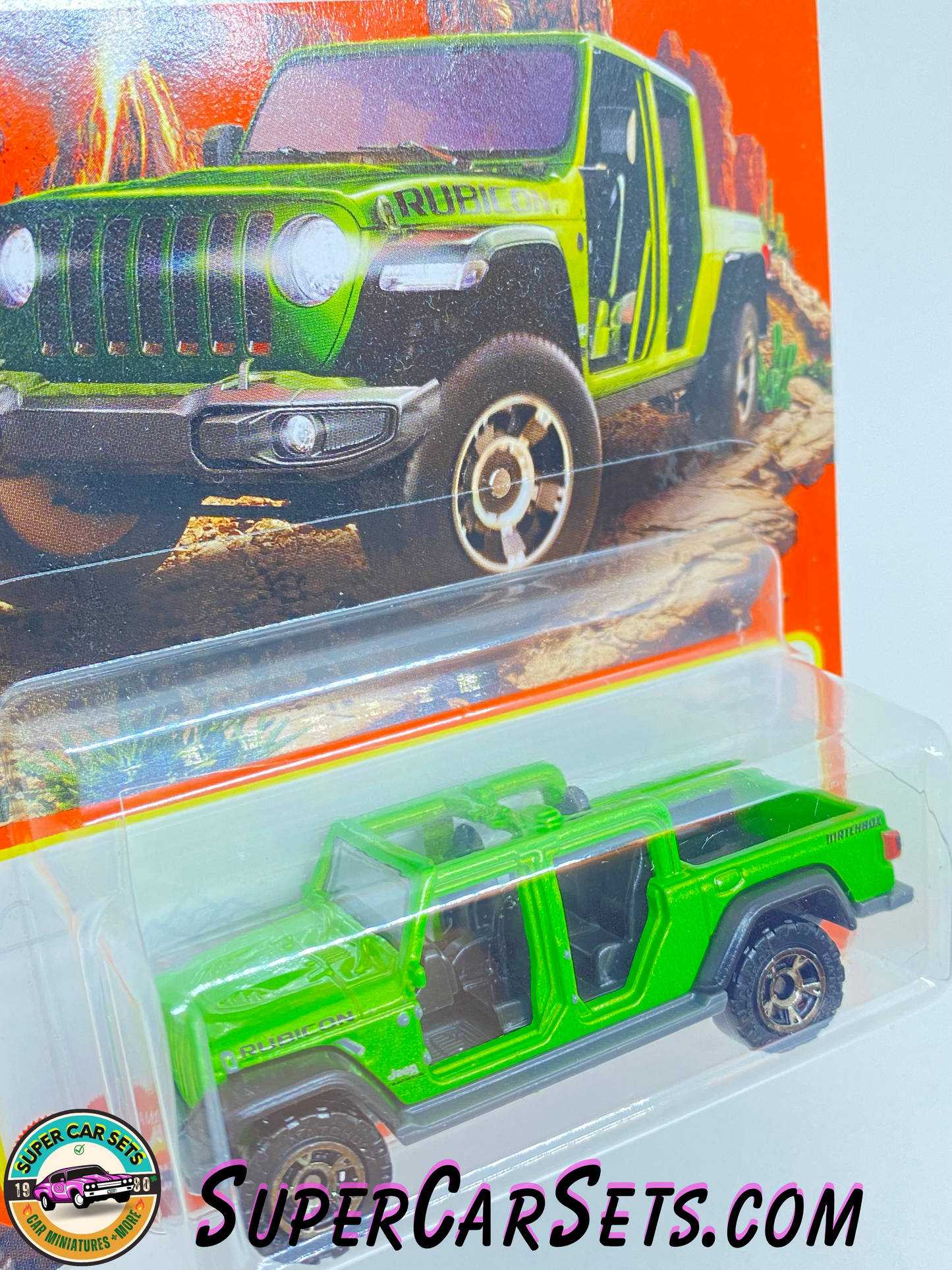 20 Jeep Gladiator (green colour) (7/102) - Matchbox