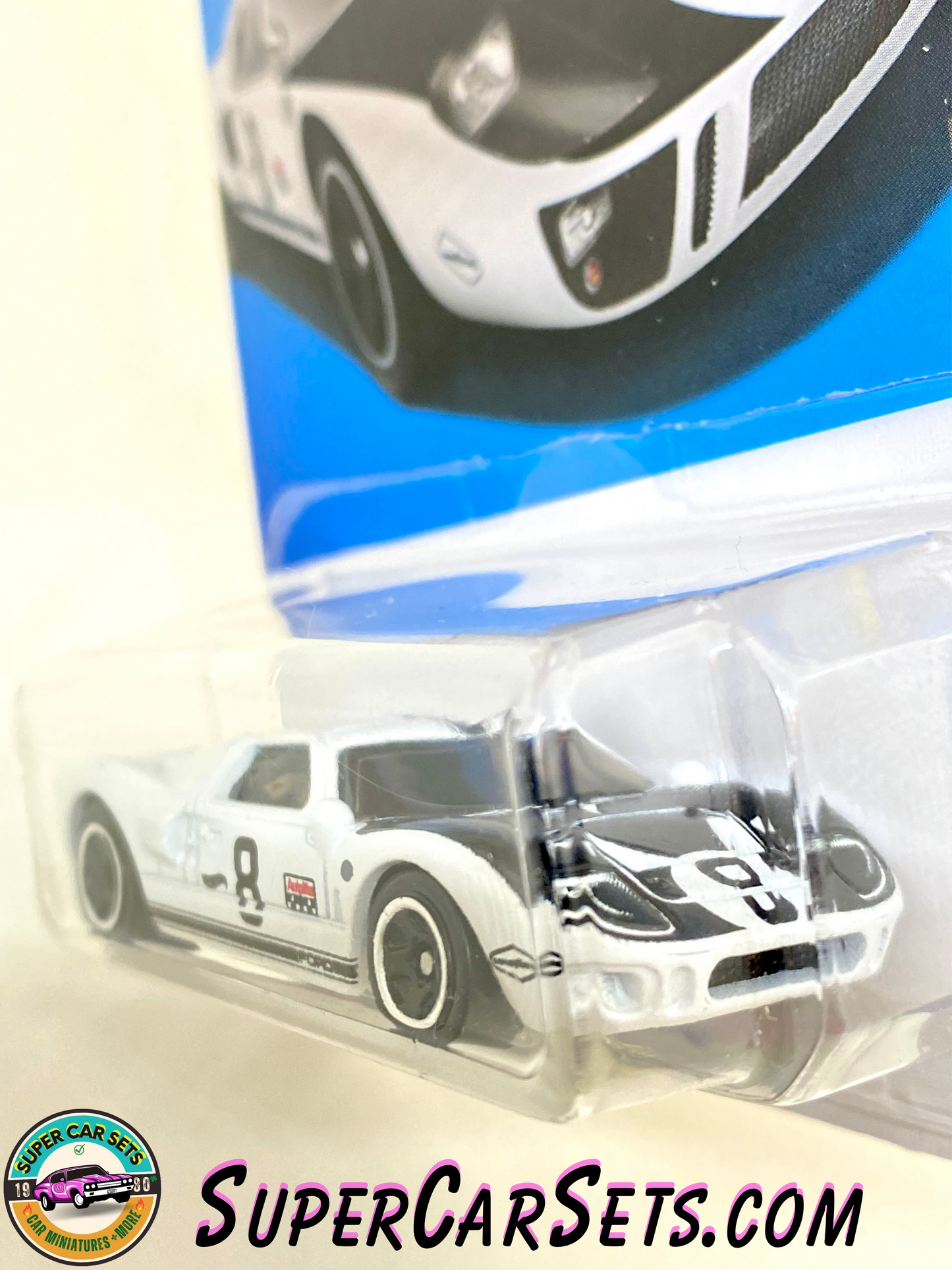 Ford GT40 - Hot Wheels Factory Fresh 2024 (2/10) (12/250) (white colour)