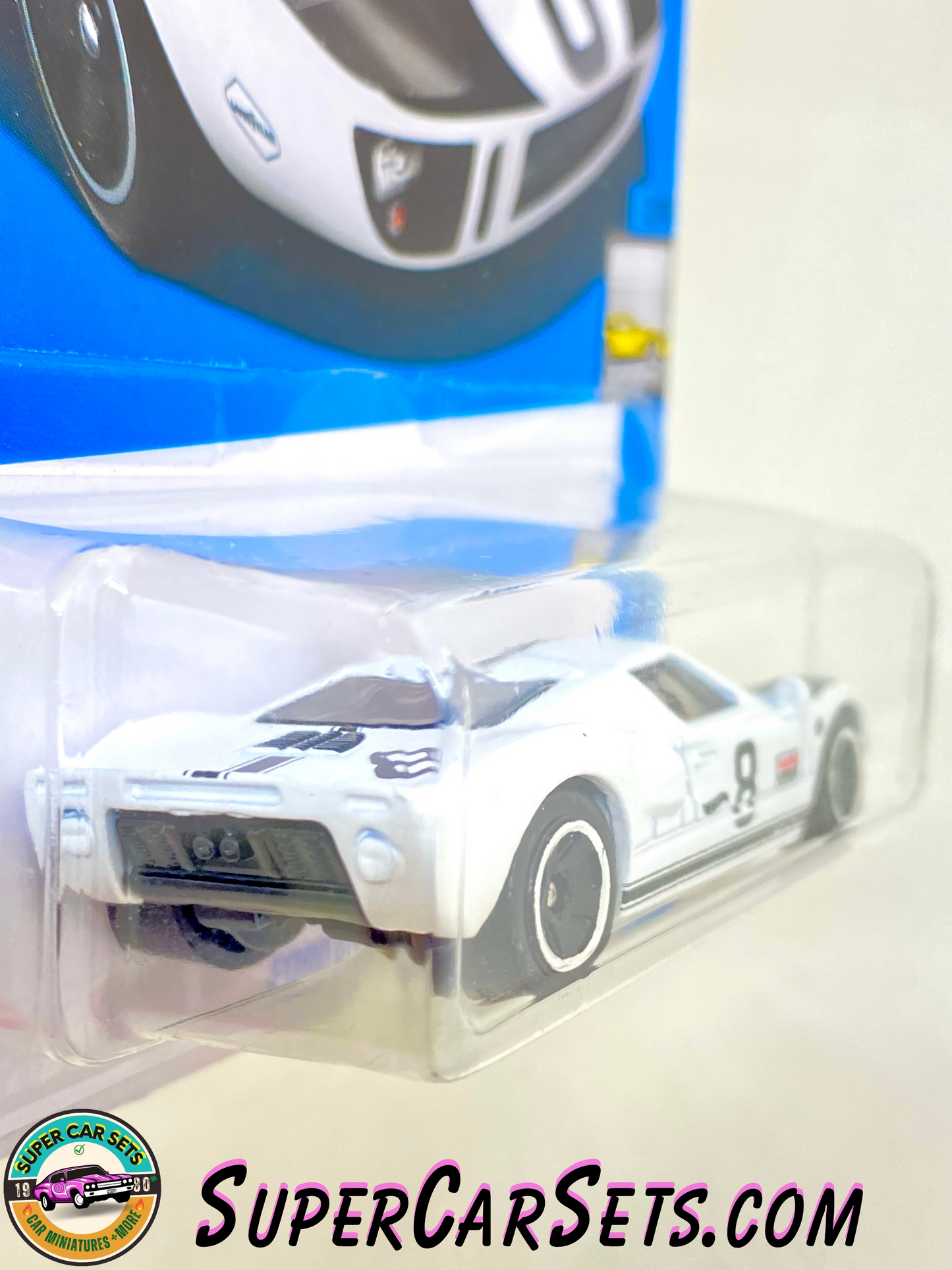 Ford GT40 - Hot Wheels Factory Fresh 2024 (2/10) (12/250) (white colour)