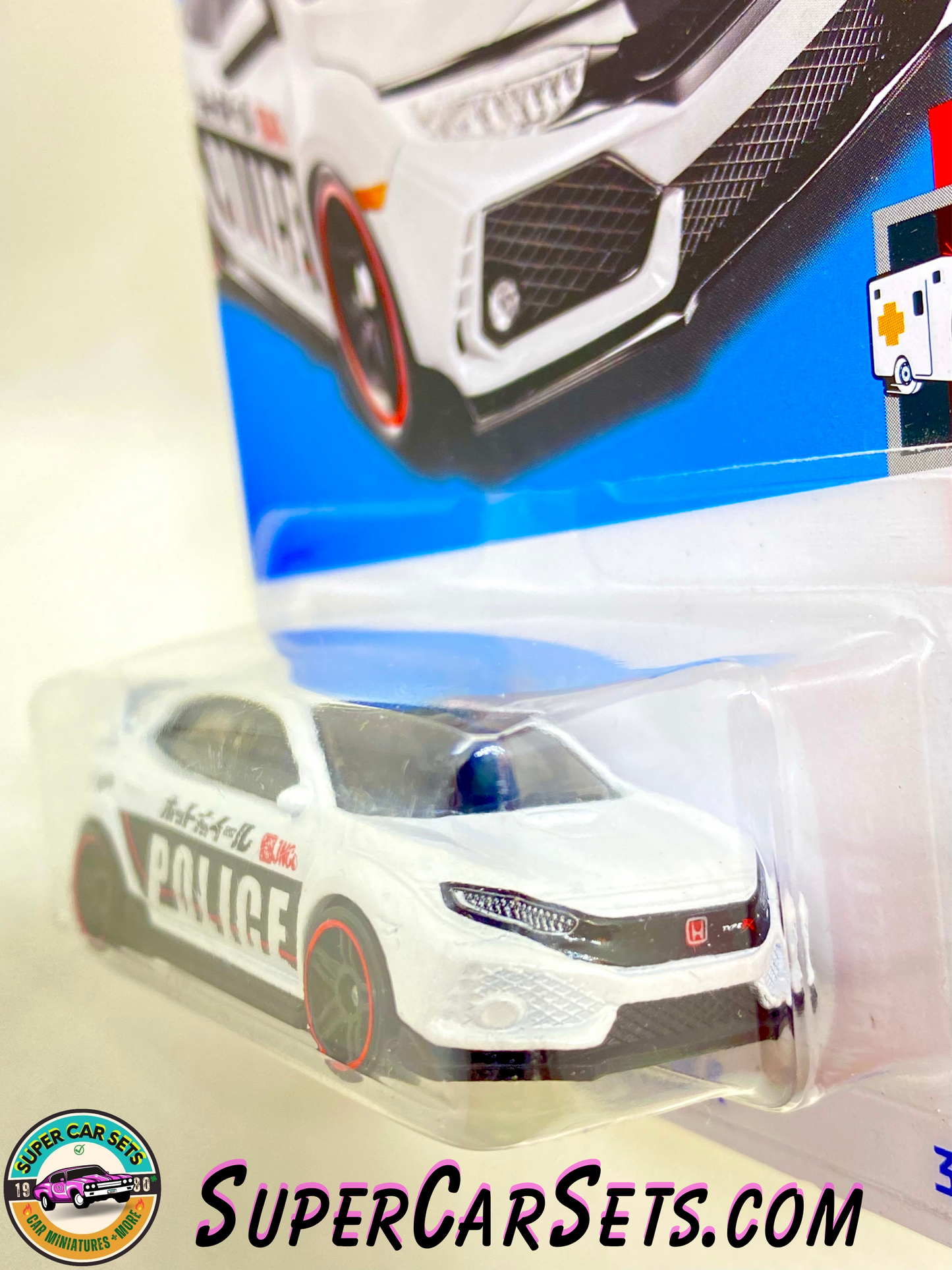 2018 Honda Civic Type R (Police) - Hot Wheels HW Rescue 2023 (4/10) (215/250)