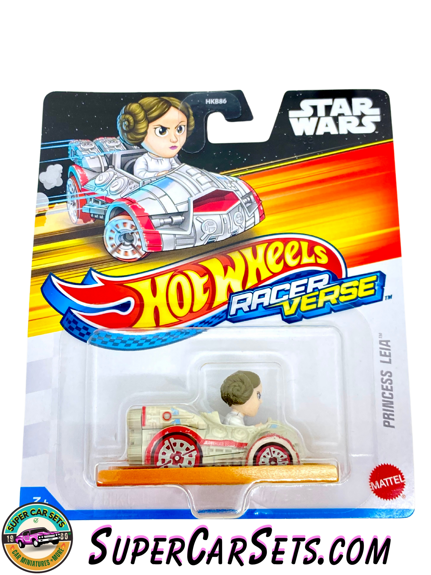 Hot Wheels Racer Verse Princess Leia (card slightly bent)