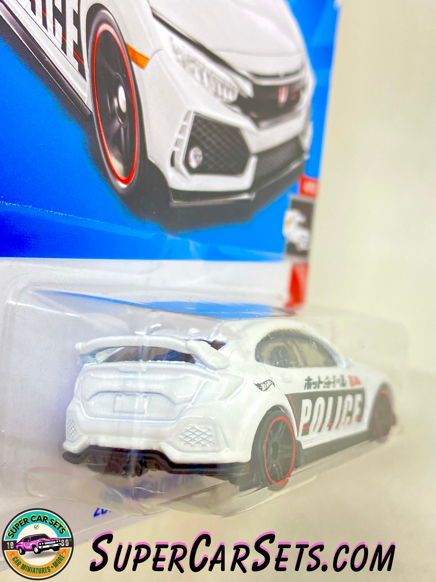 2018 Honda Civic Type R (Police) - Hot Wheels HW Rescue 2023 (4/10) (215/250)