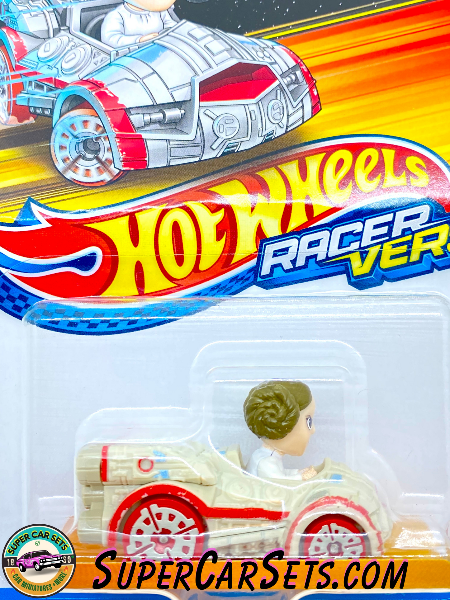 Hot Wheels Racer Verse Princess Leia (card slightly bent)