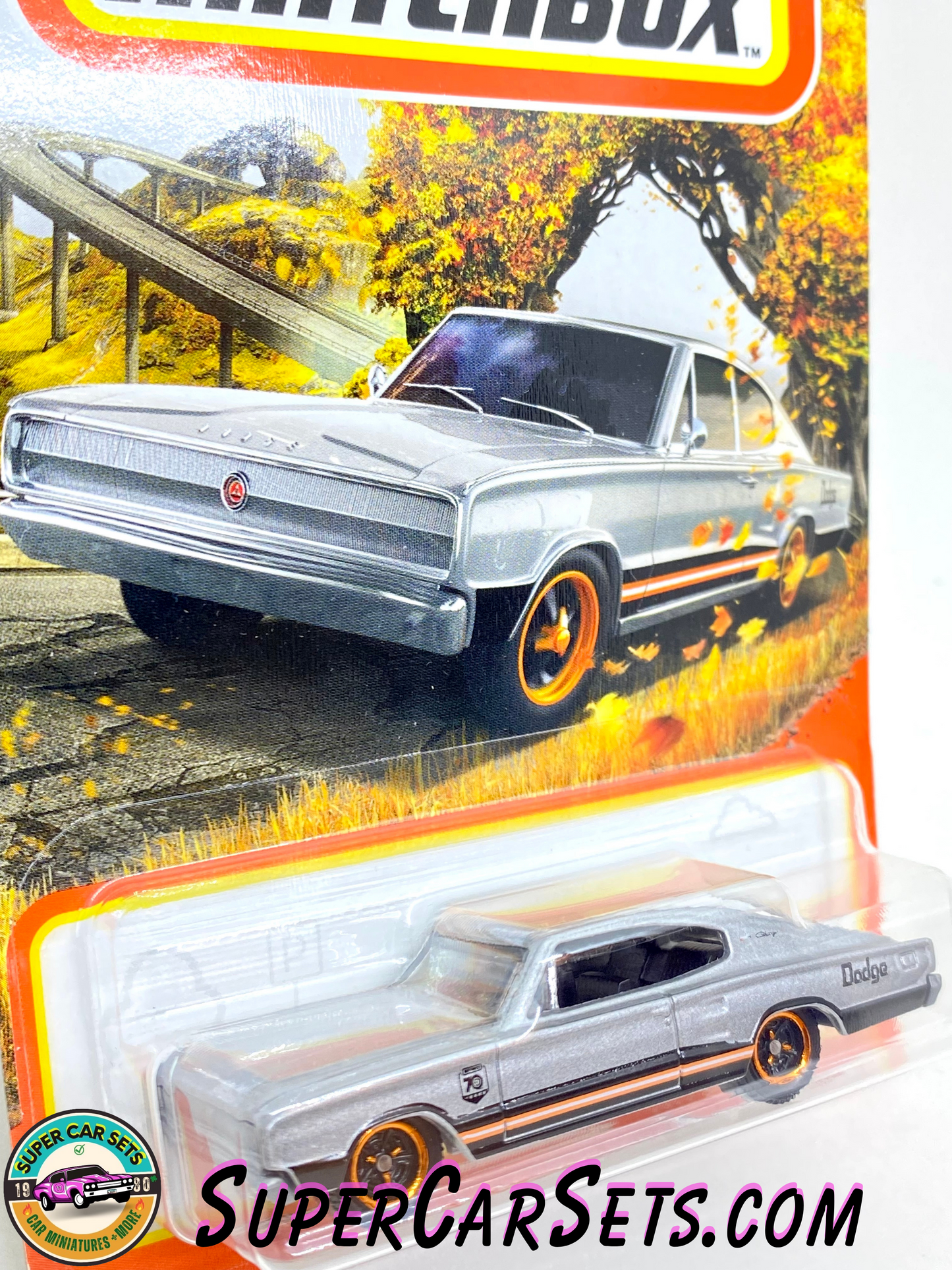 Matchbox 70 Years Special Edition - (12/100) 1966 Dodge Charger (Silver)