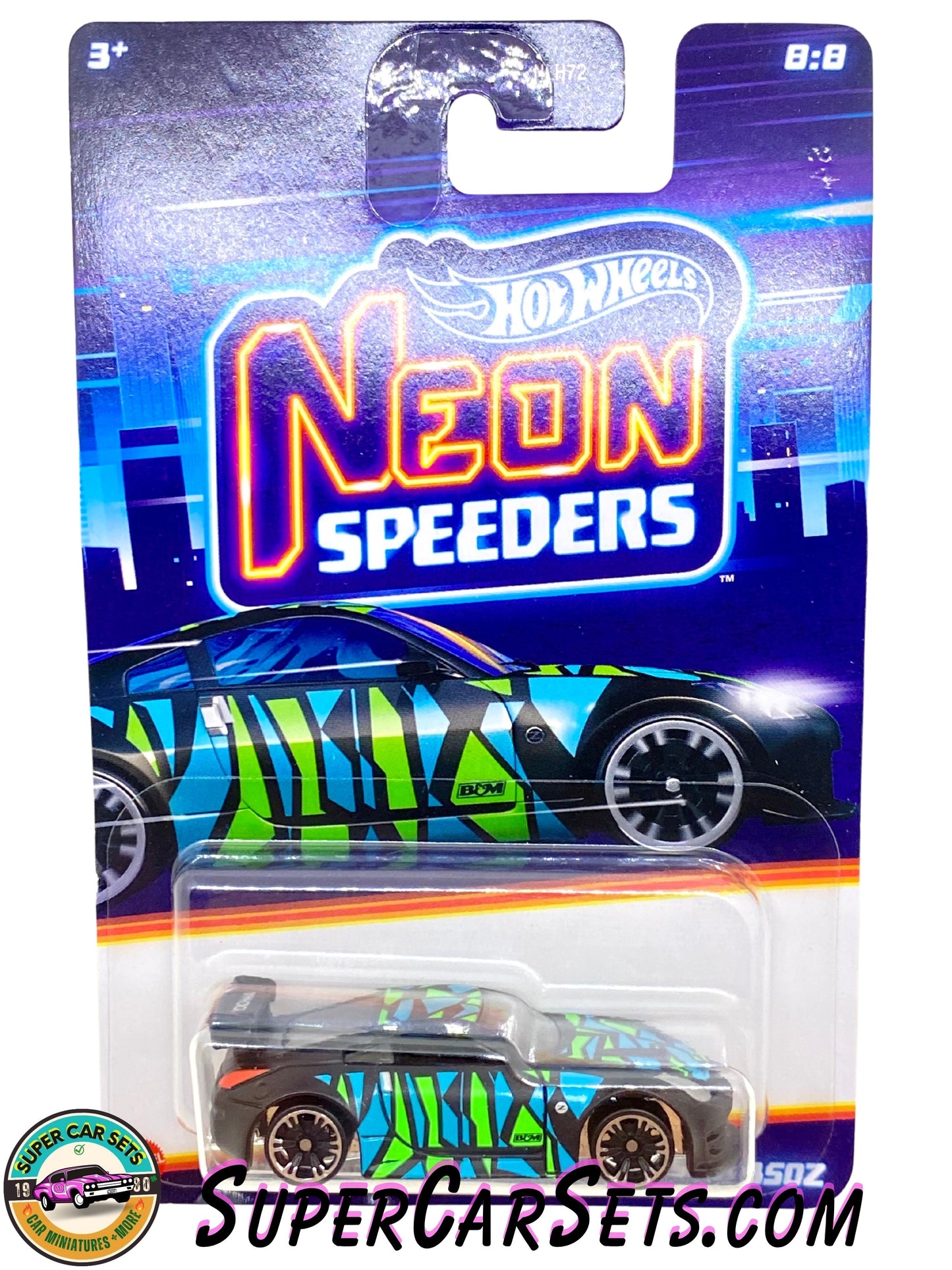 Nissan 350Z - Hot Wheels Neon Speeders 2024 Mix 1 (8/8)