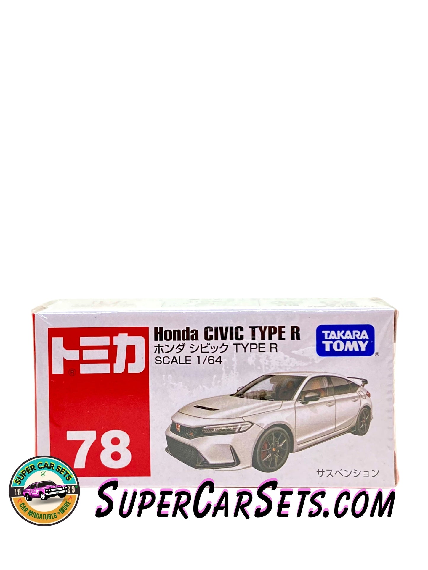 Honda Civic Type R (1:64 scale) - Tomica (#78)