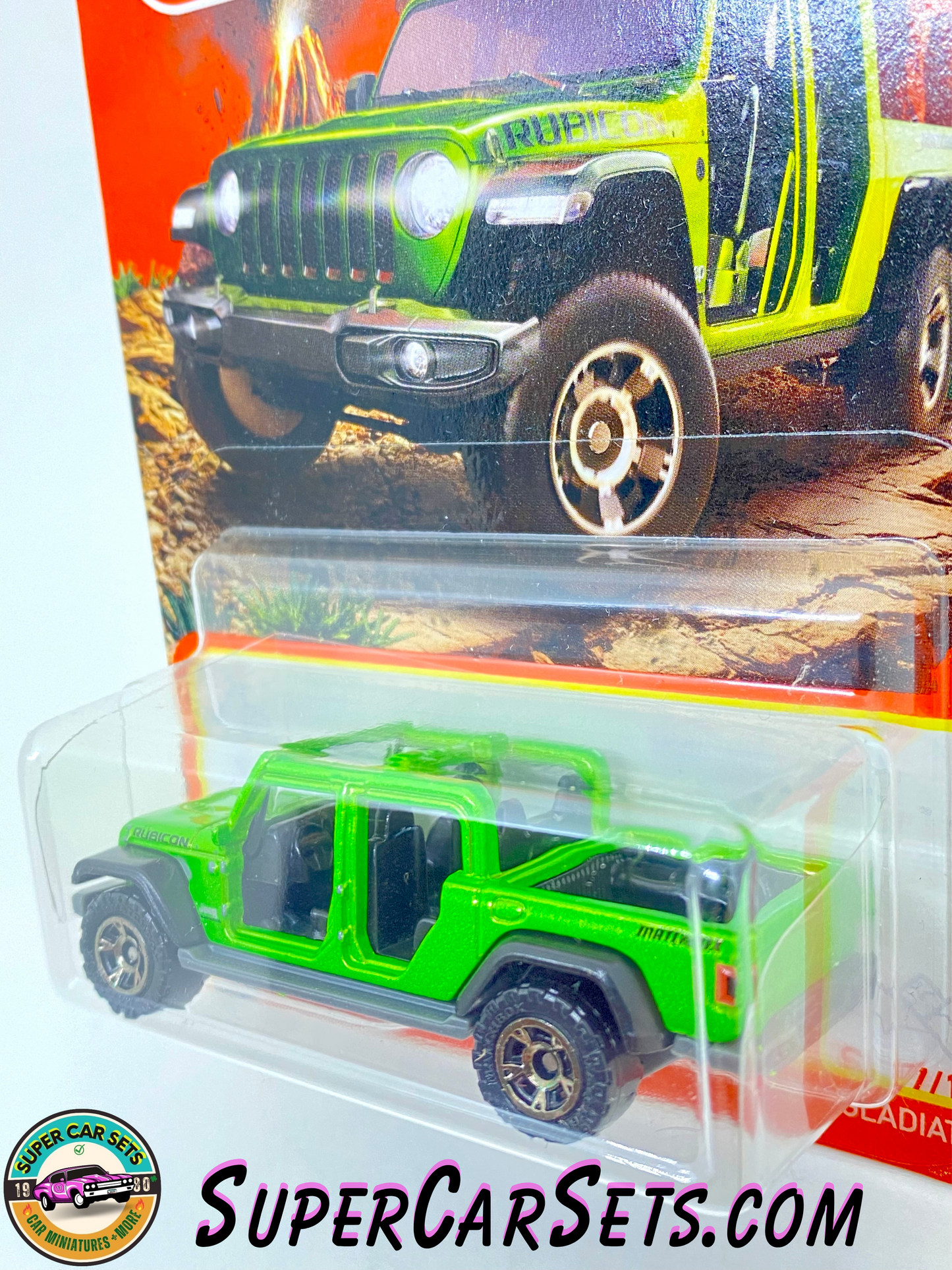 20 Jeep Gladiator (green colour) (7/102) - Matchbox