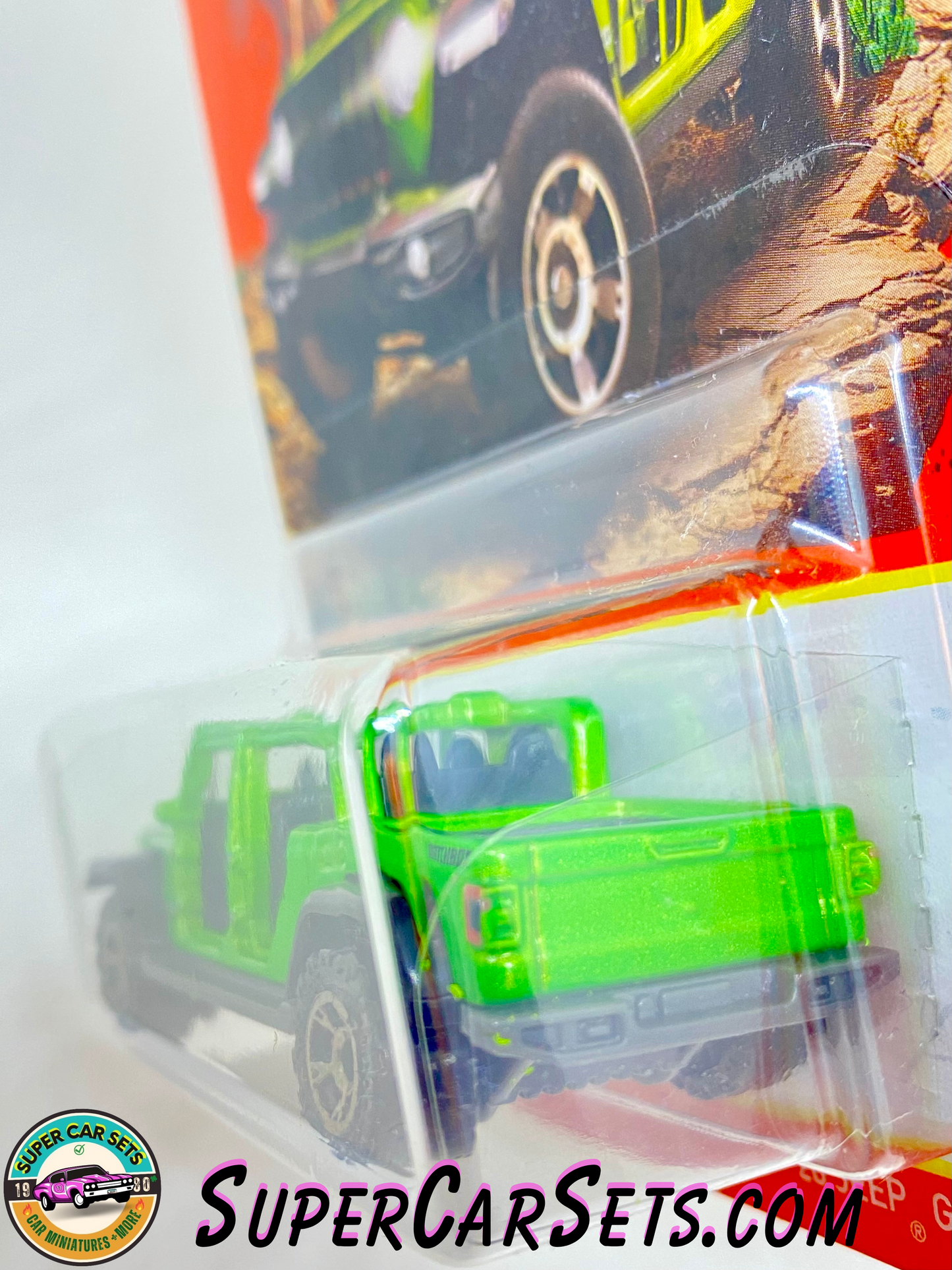 20 Jeep Gladiator (green colour) (7/102) - Matchbox