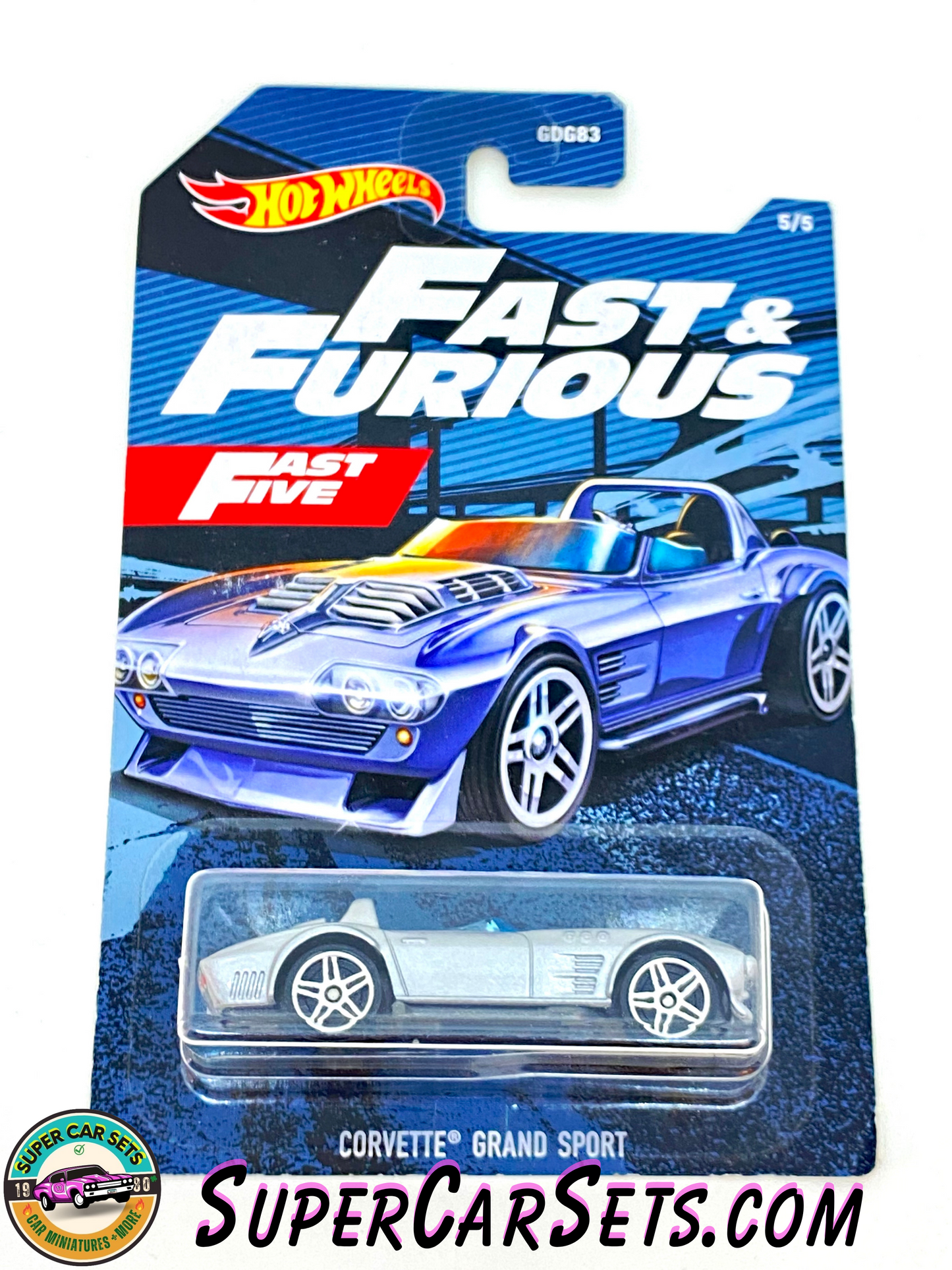 Fast and Furious 2021 (5/5) Corvette Grand Sport - Hot Wheels