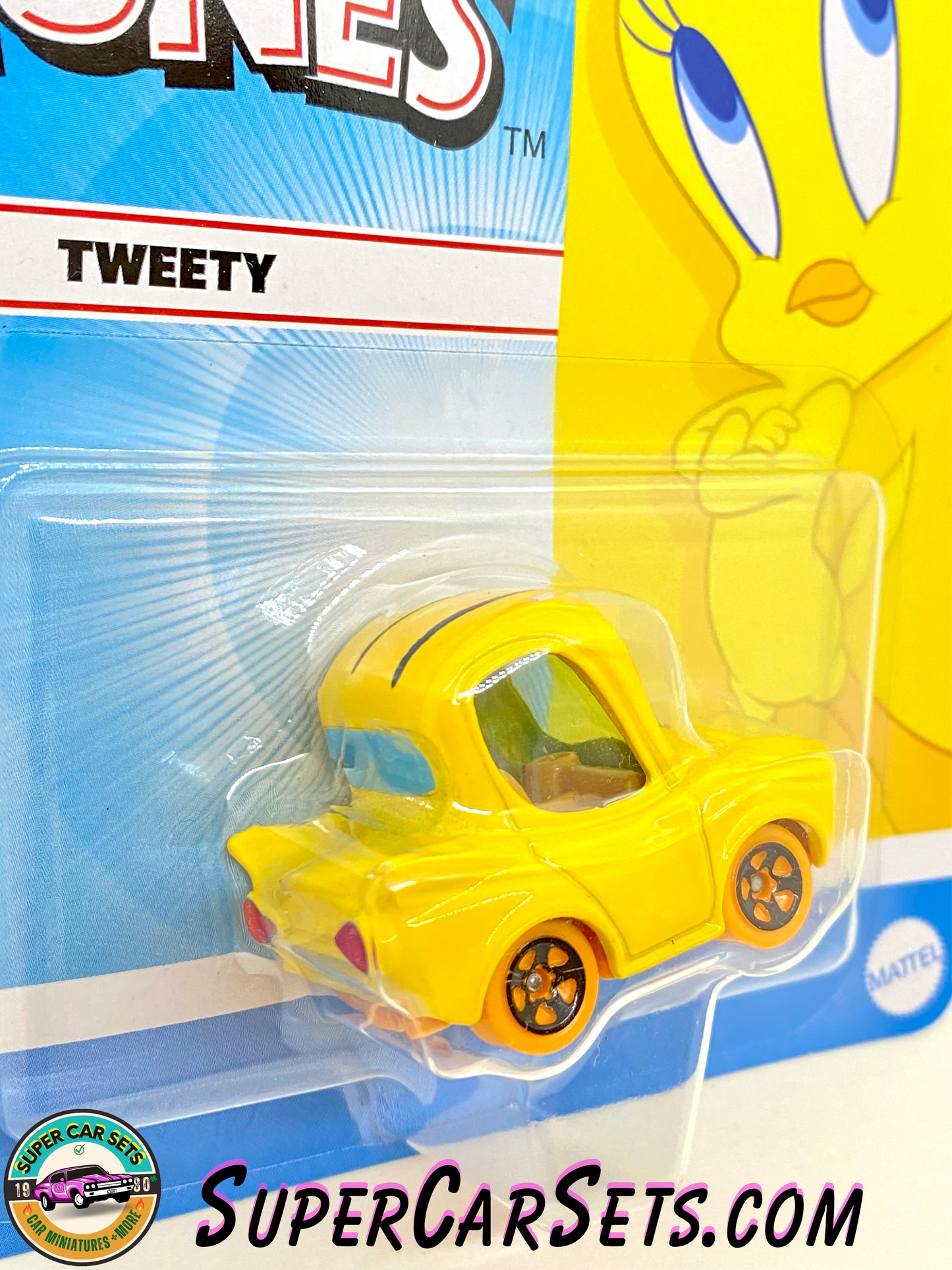 Tweety - Looney Tunes - Hot Wheels Character Cars