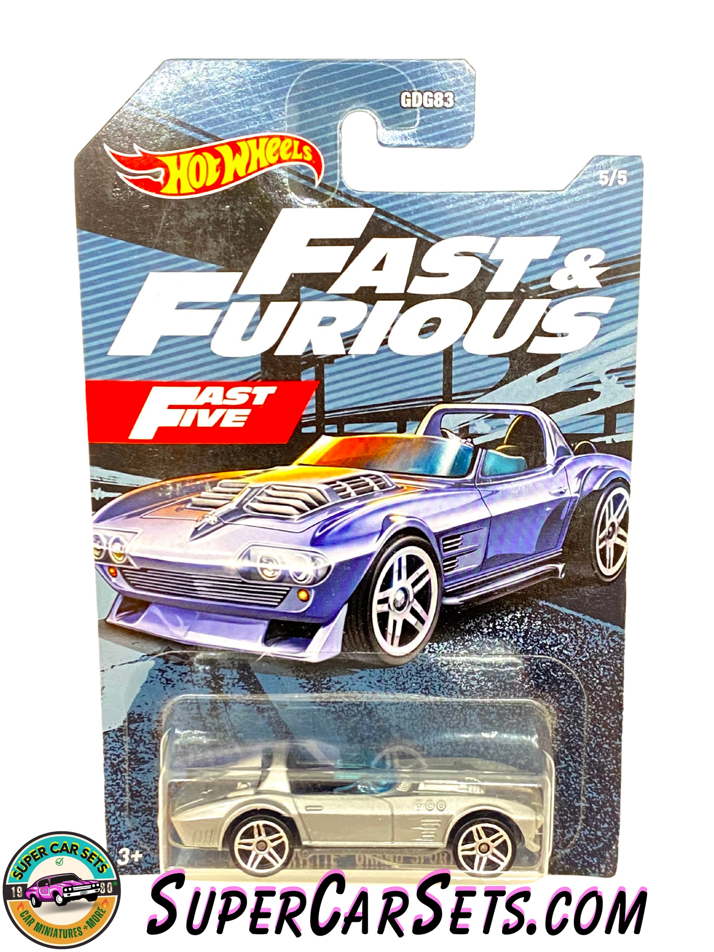 Fast and Furious 2021 (5/5) Corvette Grand Sport - Hot Wheels