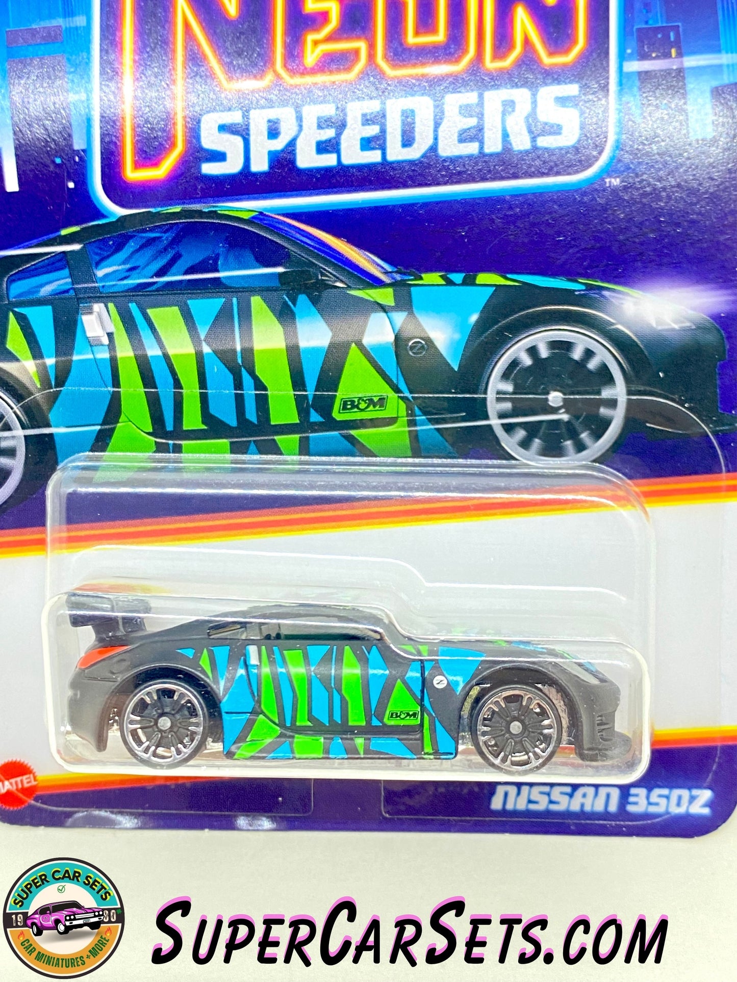 Nissan 350Z - Hot Wheels Neon Speeders 2024 Mix 1 (8/8)