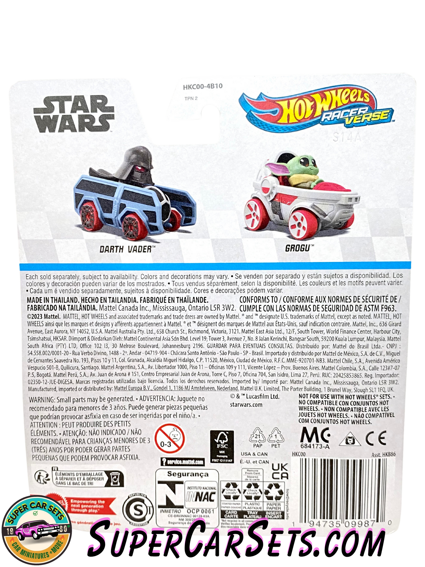 Hot Wheels Racer Verse Darth Vader