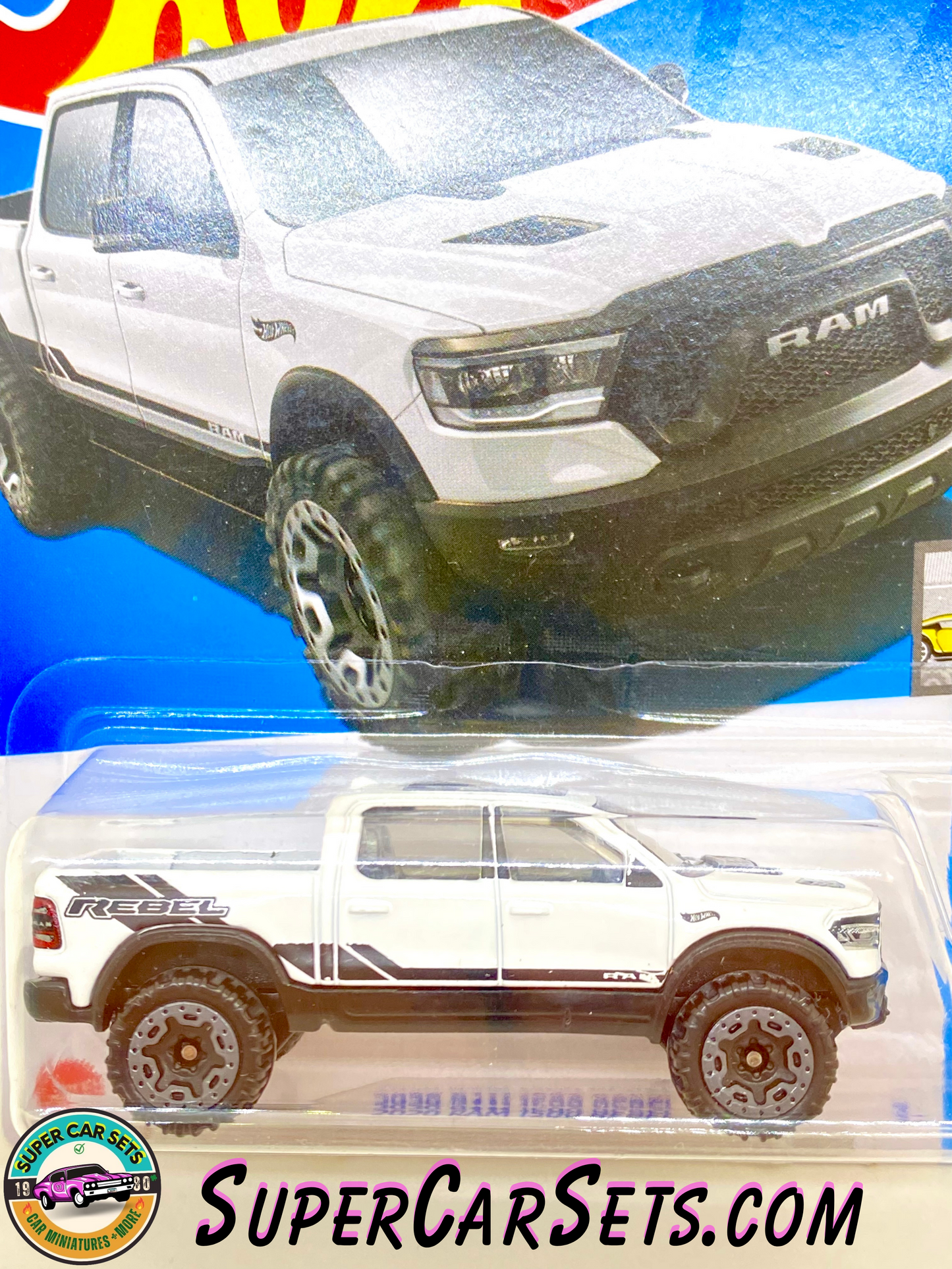 2020 RAM 1500 Rebel (white colour) - Hot Wheels Factory Fresh 2024 (3/10) (24/250)