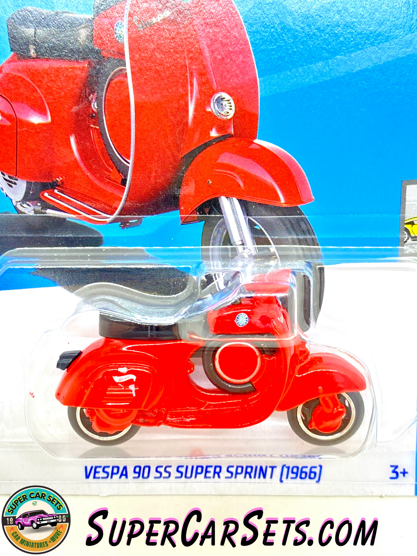 Vespa 90 SS Super Sprint (1966) - Hot Wheels Factory Fresh - 2024 (6/10) (71/250)