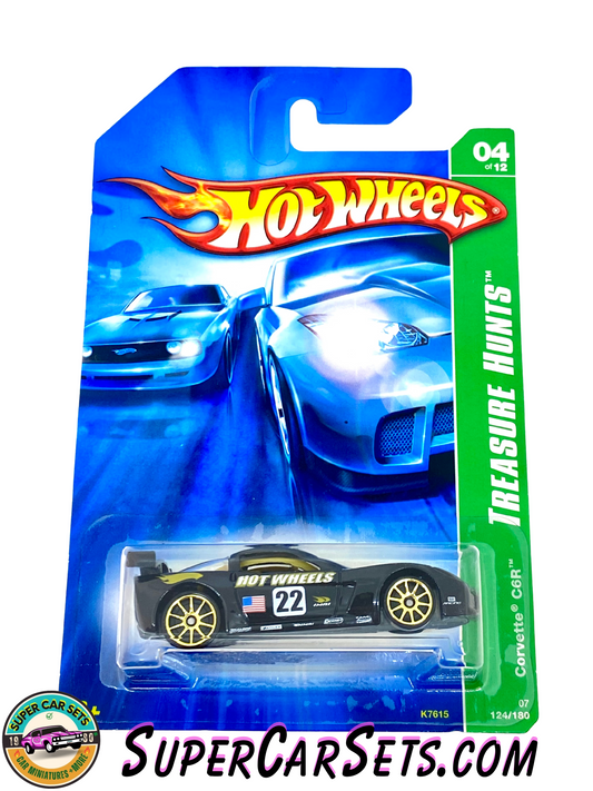 Hot Wheels - Mainline - Treasure Hunts 2007 - Corvette C6R (4/12) (124/180)