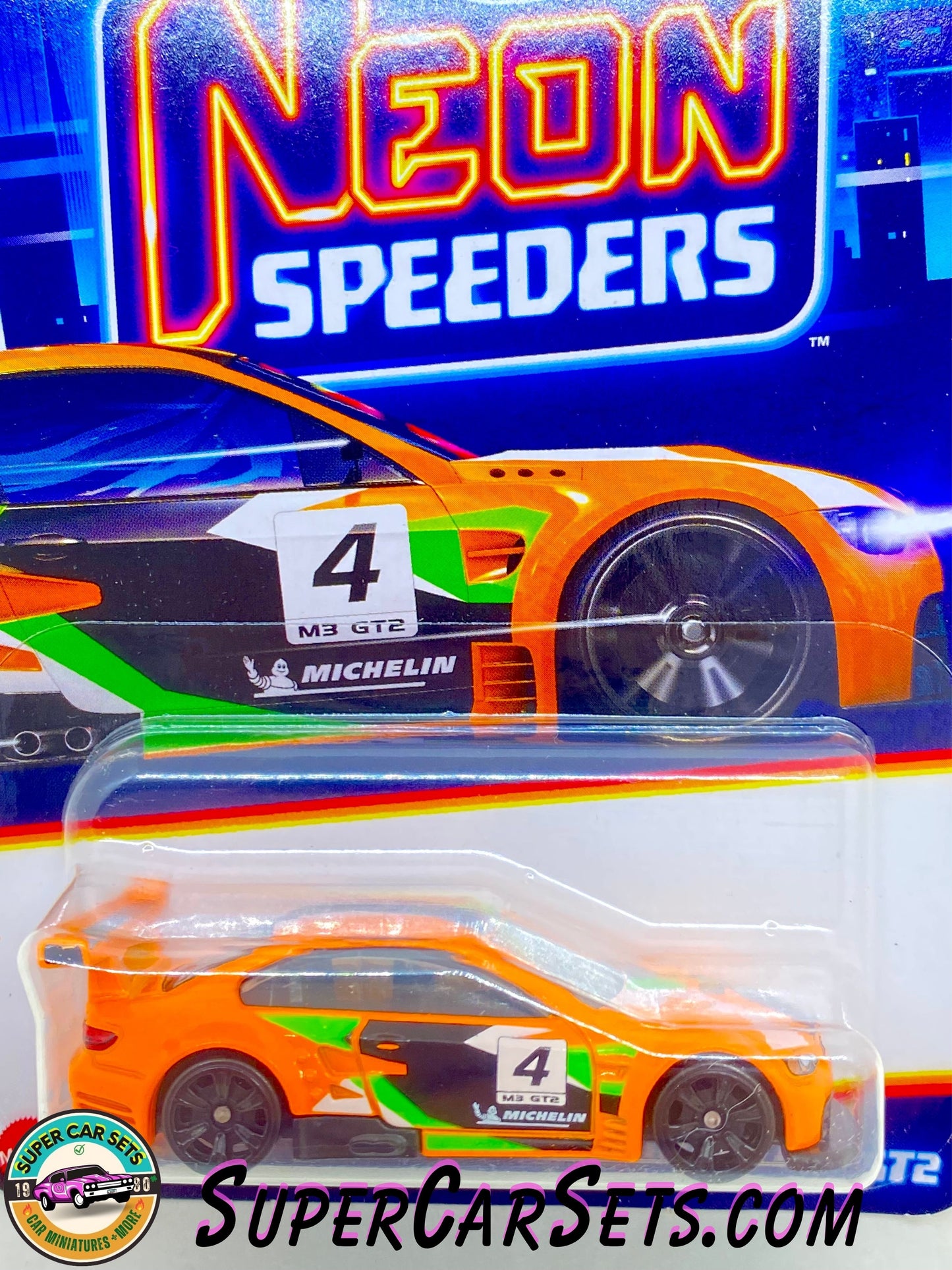 BMW M3 GT2 - Hot Wheels Neon Speeders (4/8)