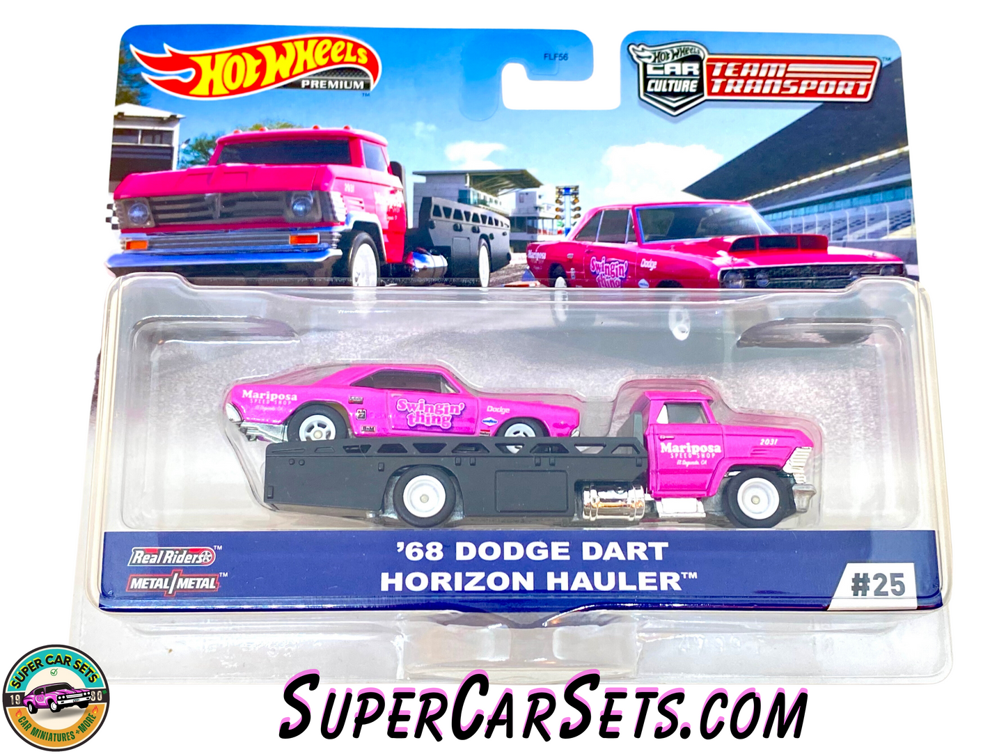 68 Dodge Dart + Horizon Hauler - Hot Wheels Team Transport (#25)