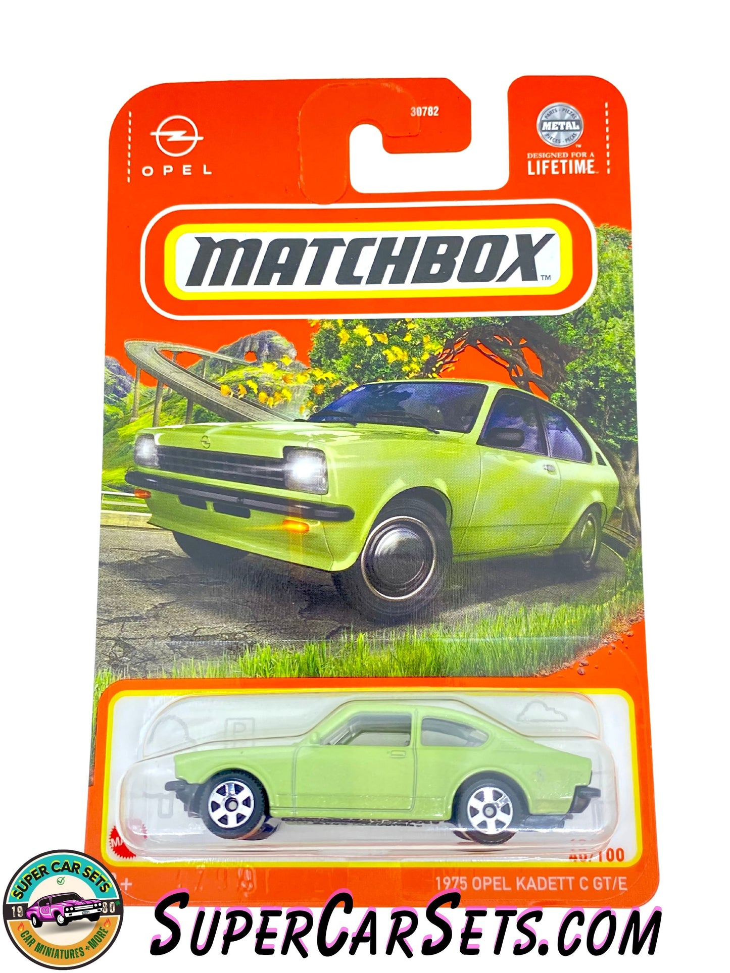 1975 Opel Kadett C GT/E (light green colour) (40/100) - Matchbox