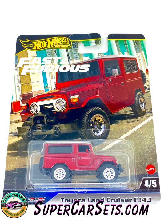 Toyota Land Cruiser FJ43 (red colour) - Fast and Furious 2024 (4/5) Hot Wheels Premium