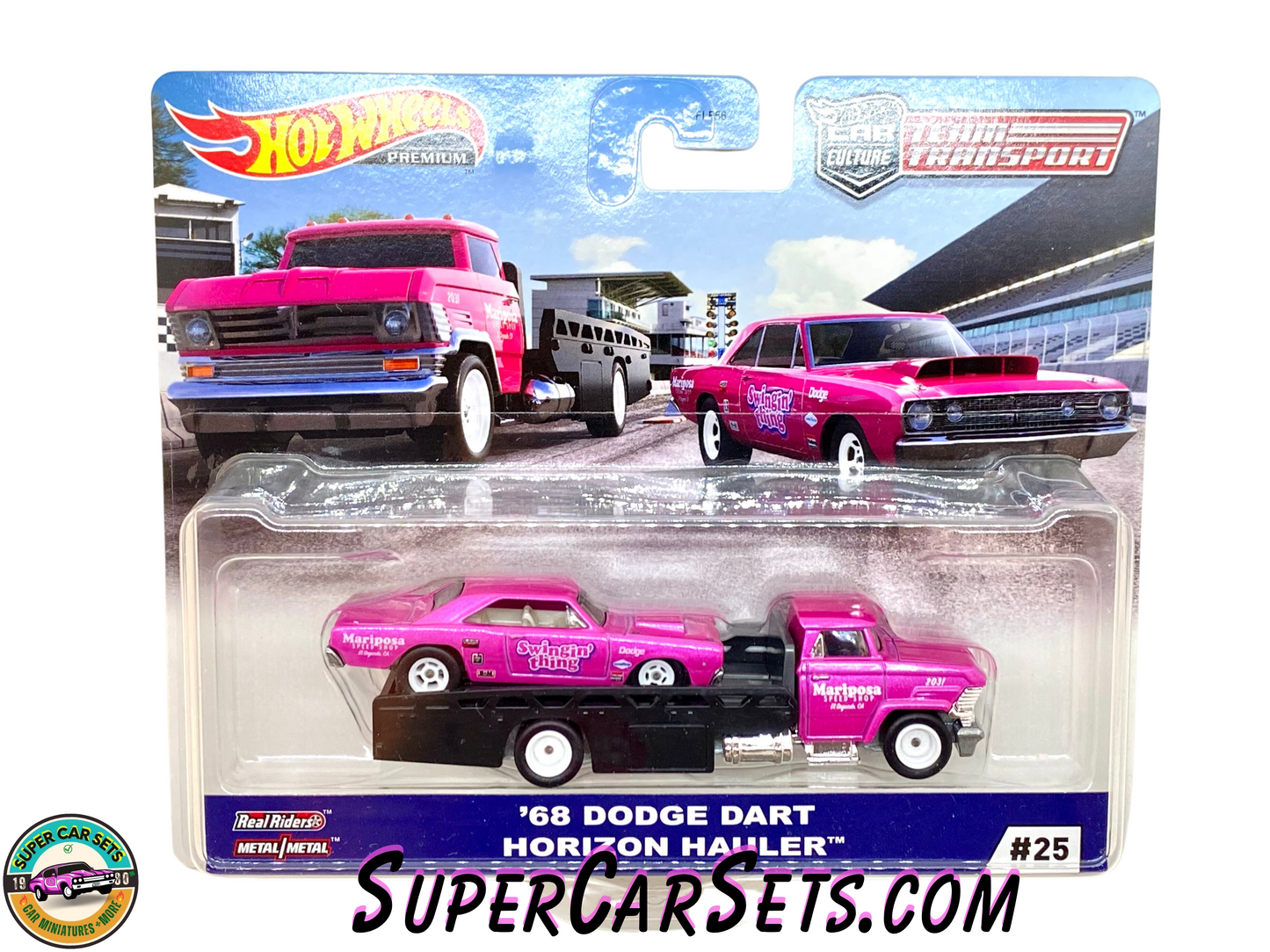 68 Dodge Dart + Horizon Hauler - Hot Wheels Team Transport (#25)