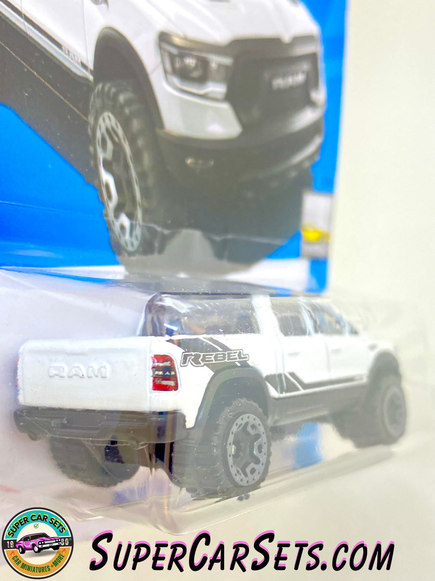 2020 RAM 1500 Rebel (white colour) - Hot Wheels Factory Fresh 2024 (3/10) (24/250)