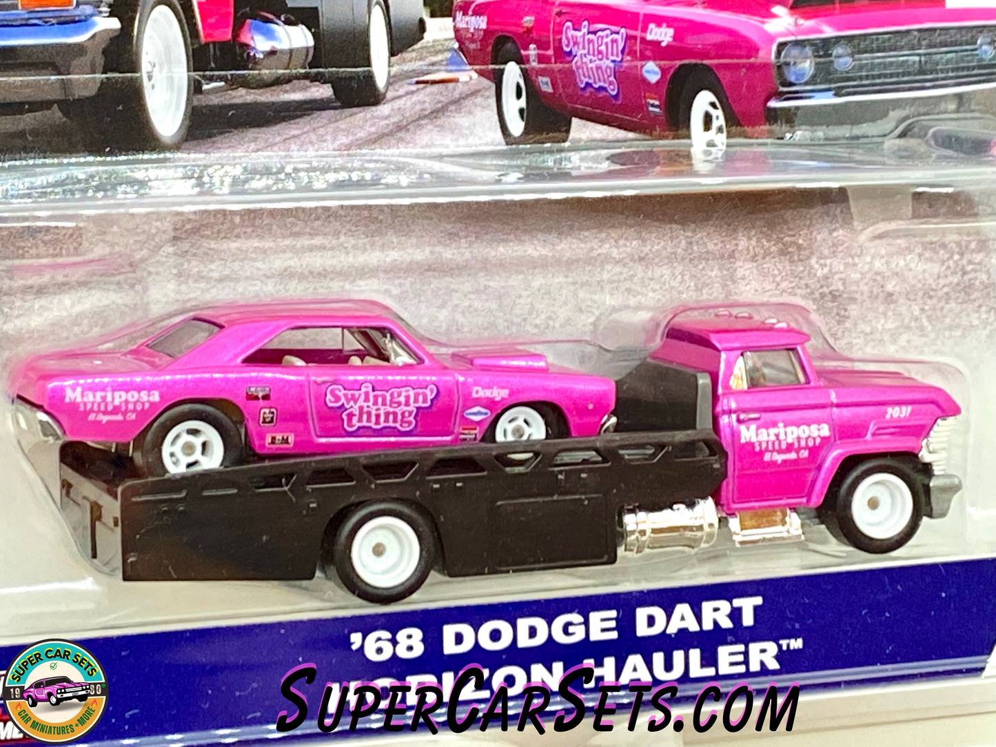 68 Dodge Dart + Horizon Hauler - Hot Wheels Team Transport (#25)