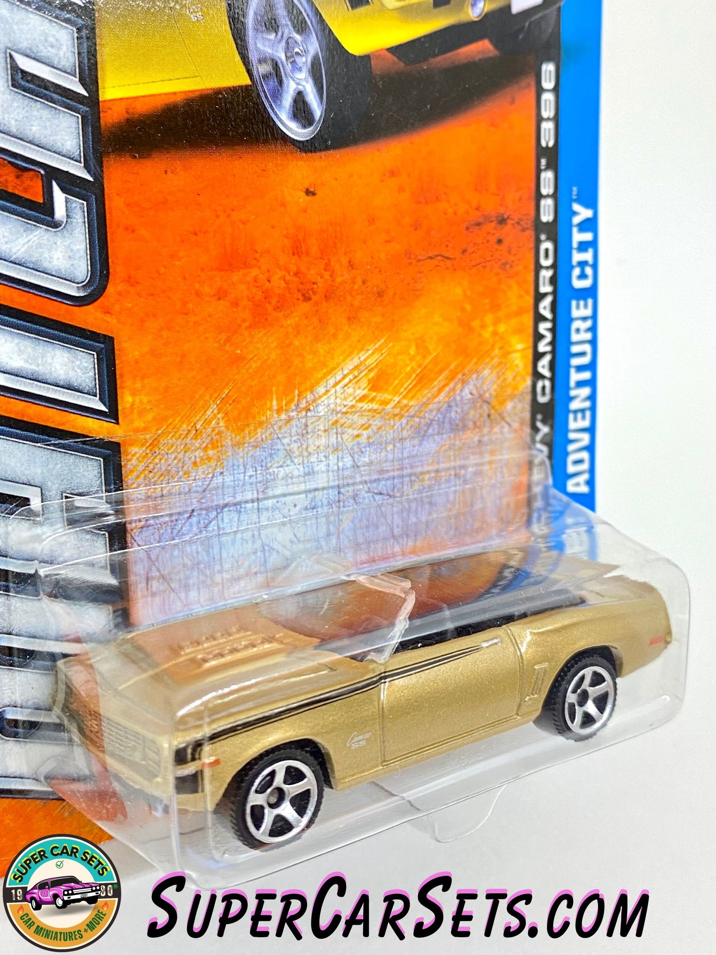 69 Chevy Camaro SS 396 (Y0936-0719) (Year launched 2013) - Matchbox MBX Adventure City 2013