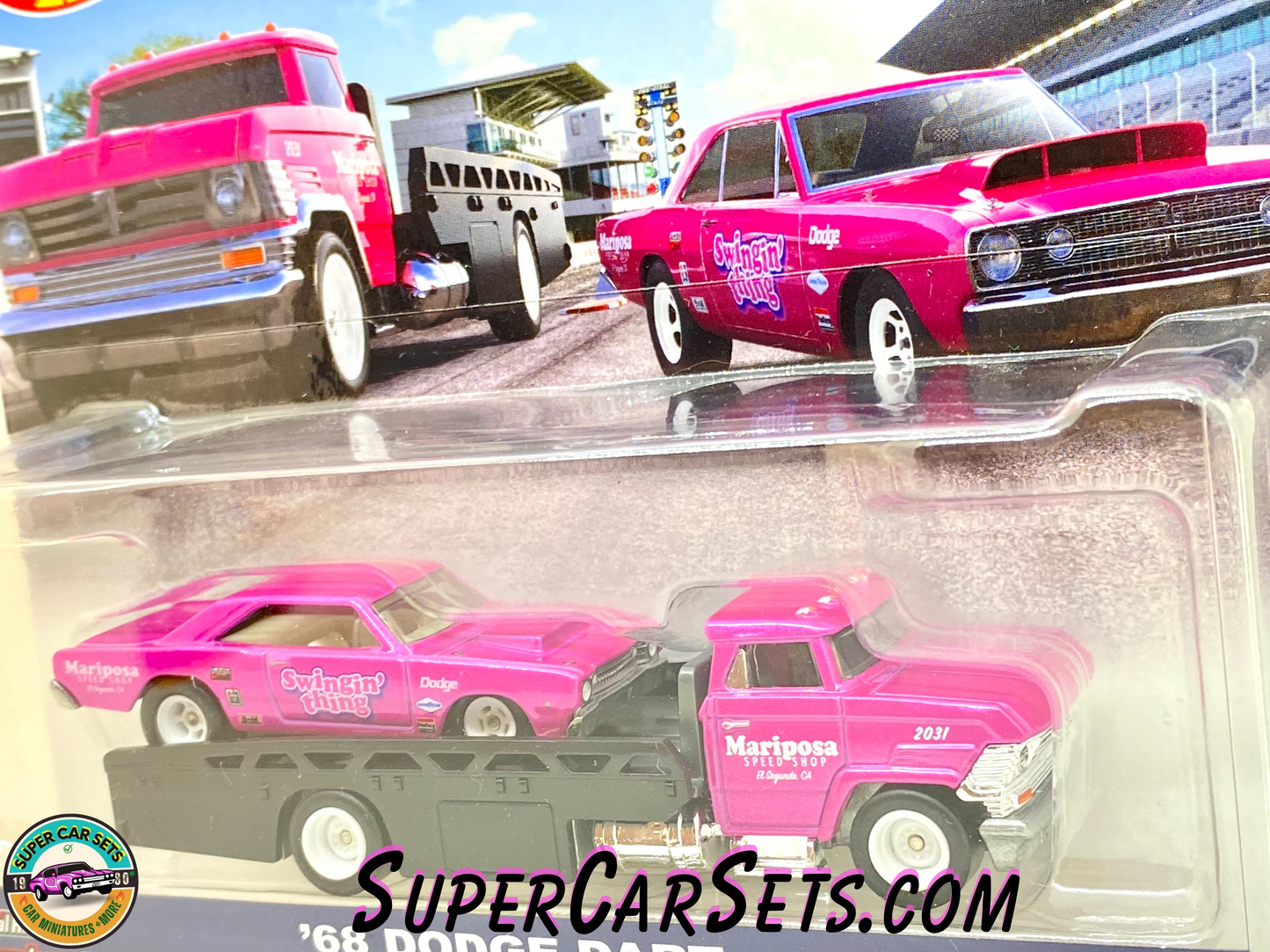 68 Dodge Dart + Horizon Hauler - Hot Wheels Team Transport (#25)