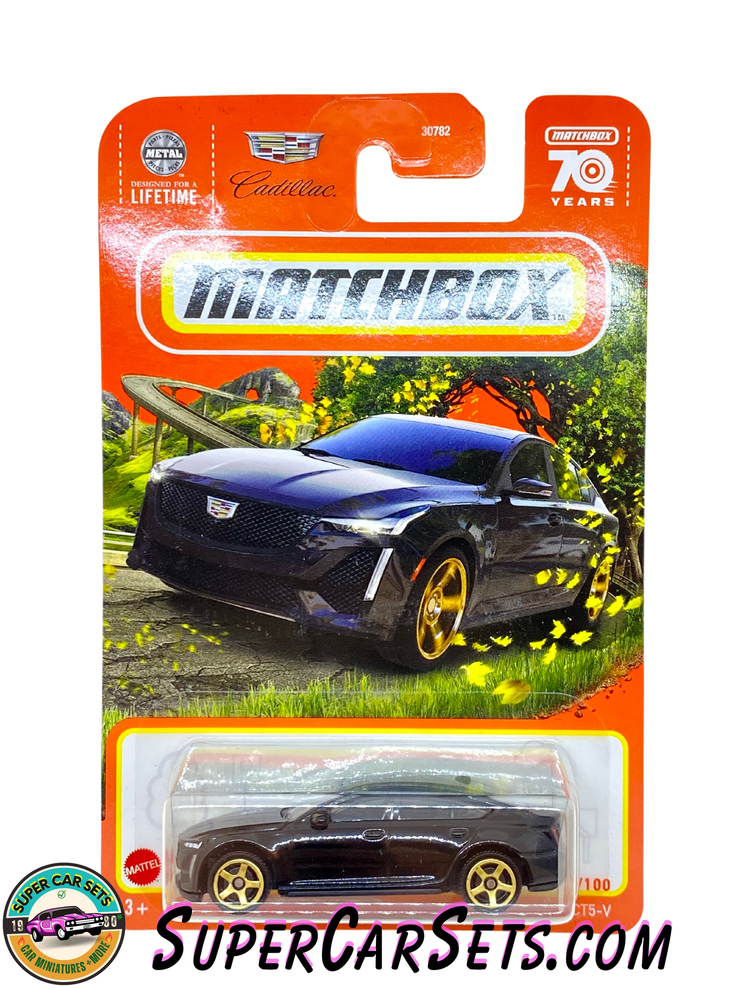 2021 Cadillac CT5-V (black colour) (30/100) - Matchbox