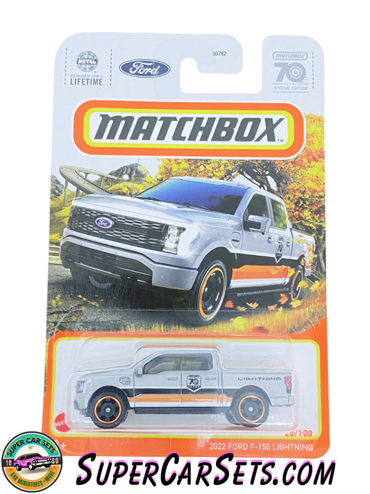 Matchbox 70 Years Special Edition - (20/100) 2022 Ford F-150 Lightning (Silver)