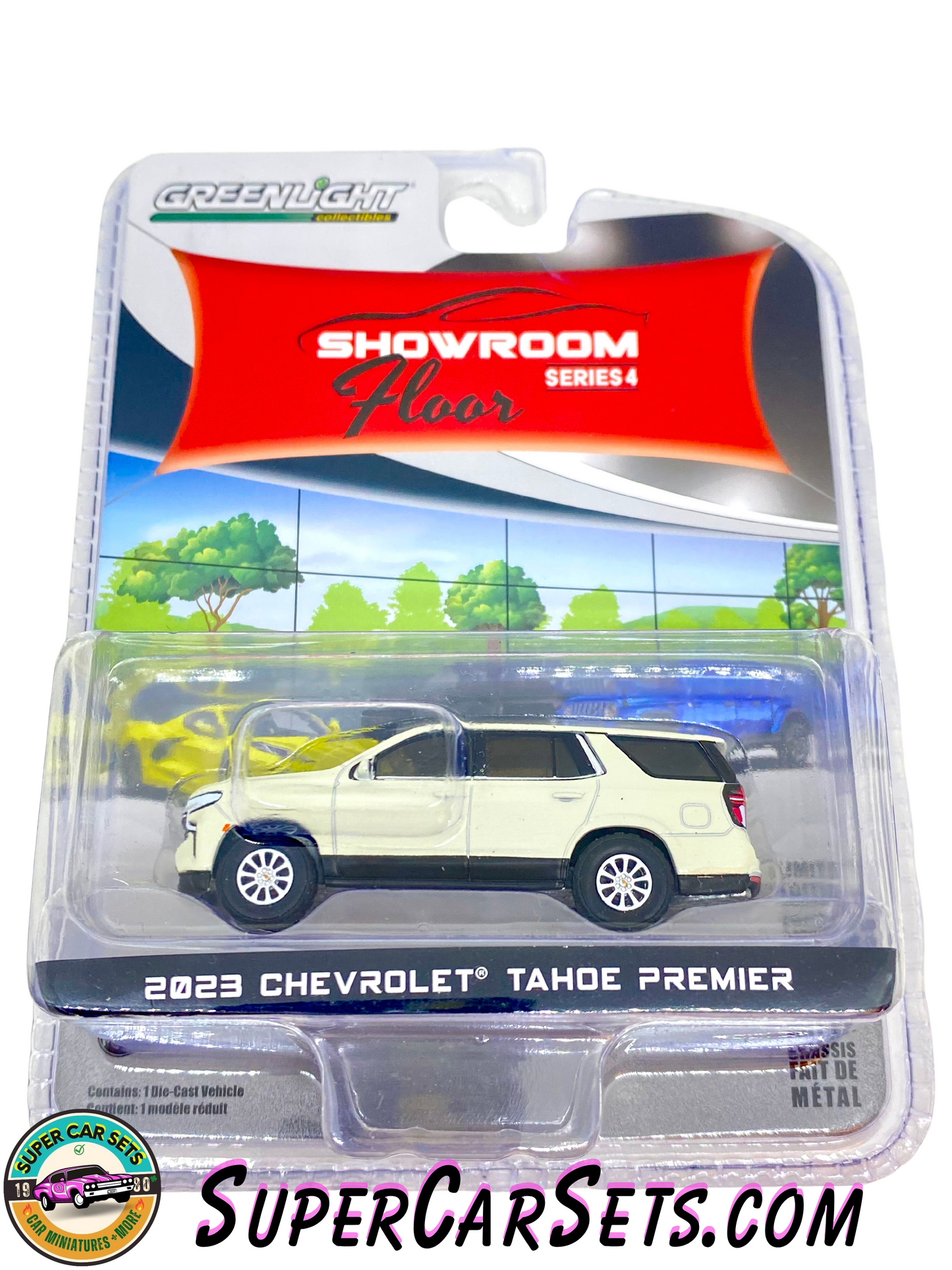 2023 Chevrolet Tahoe Premier - Greenlight Showroom Floor Serie 4 (blister with a very little crack)