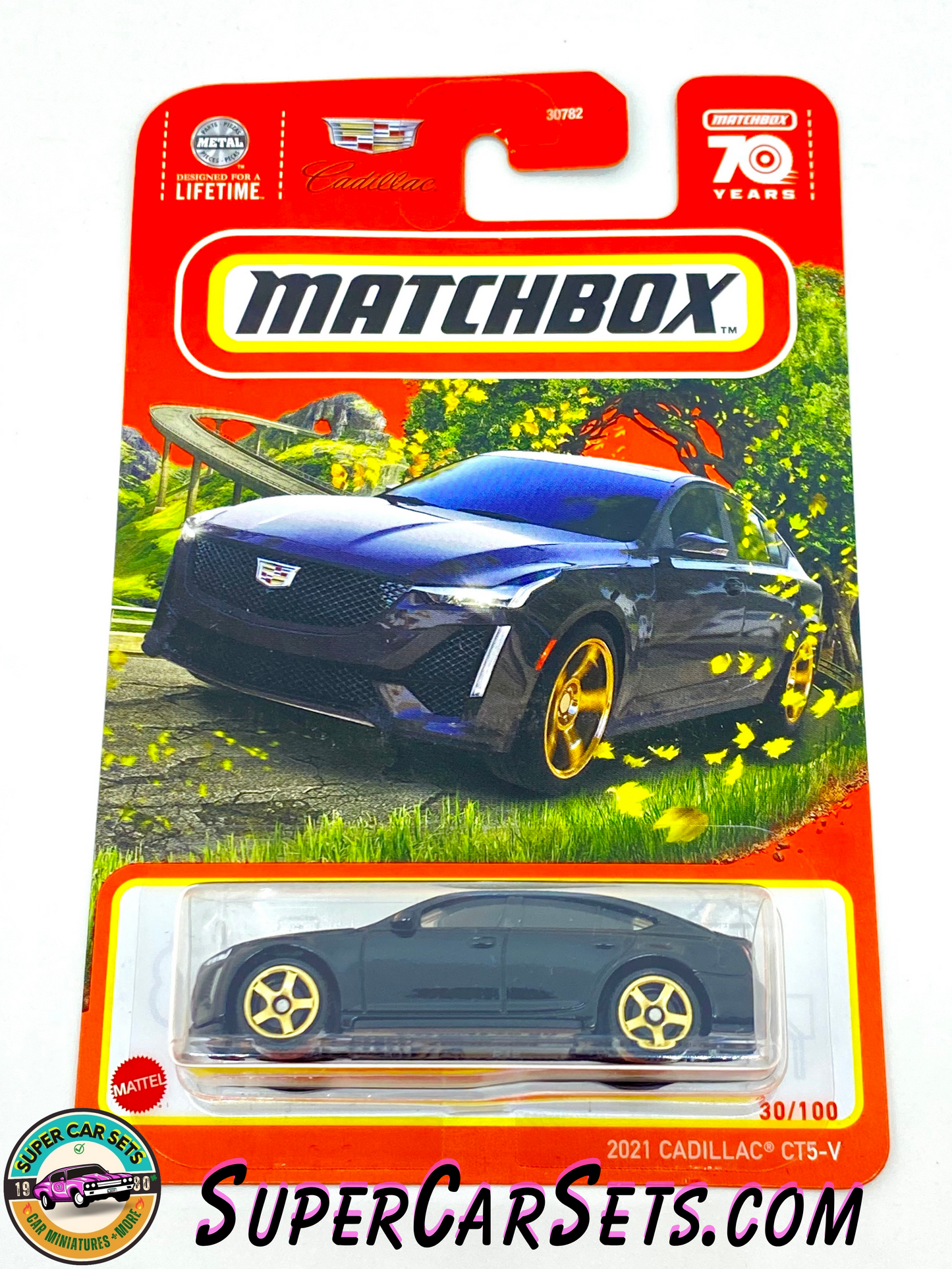 2021 Cadillac CT5-V (black colour) (30/100) - Matchbox