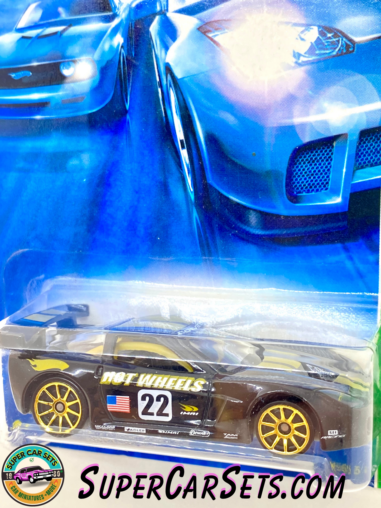 Hot Wheels - Mainline - Treasure Hunts 2007 - Corvette C6R (4/12) (124/180)