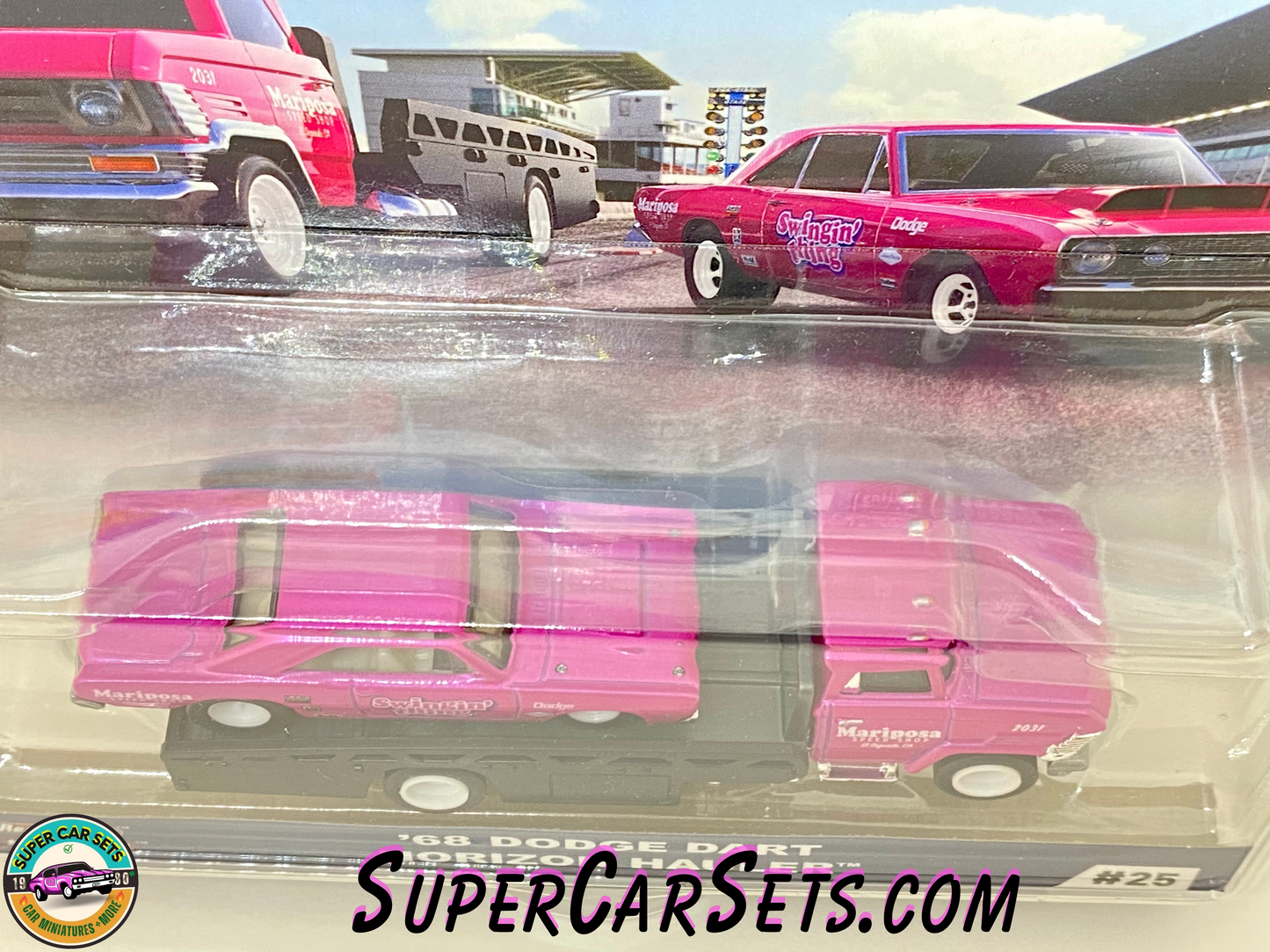 68 Dodge Dart + Horizon Hauler - Hot Wheels Team Transport (#25)