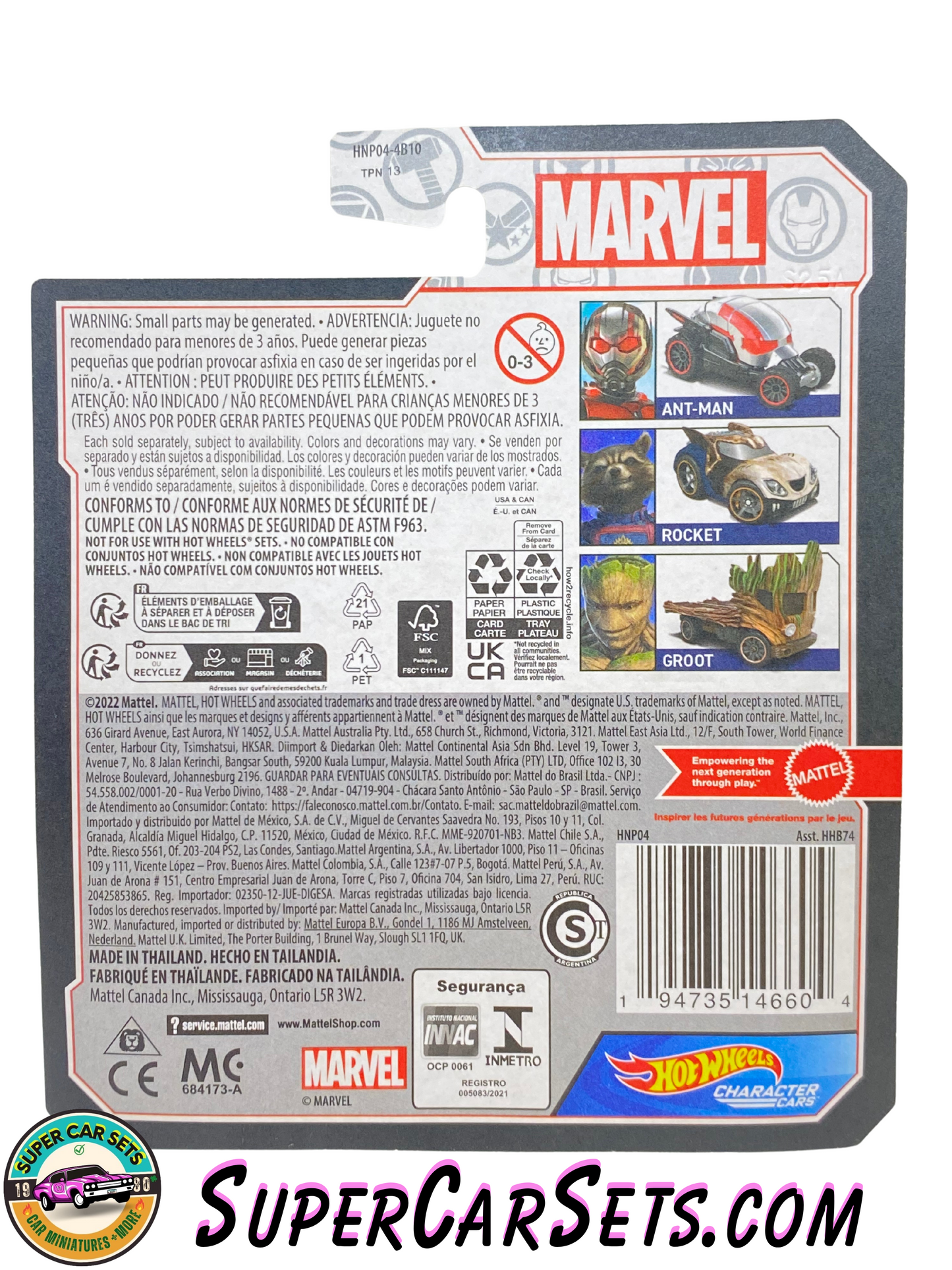 Ant-Man and The Wasp - Ant-Man - Hot Wheels - Character Cars - Marvel