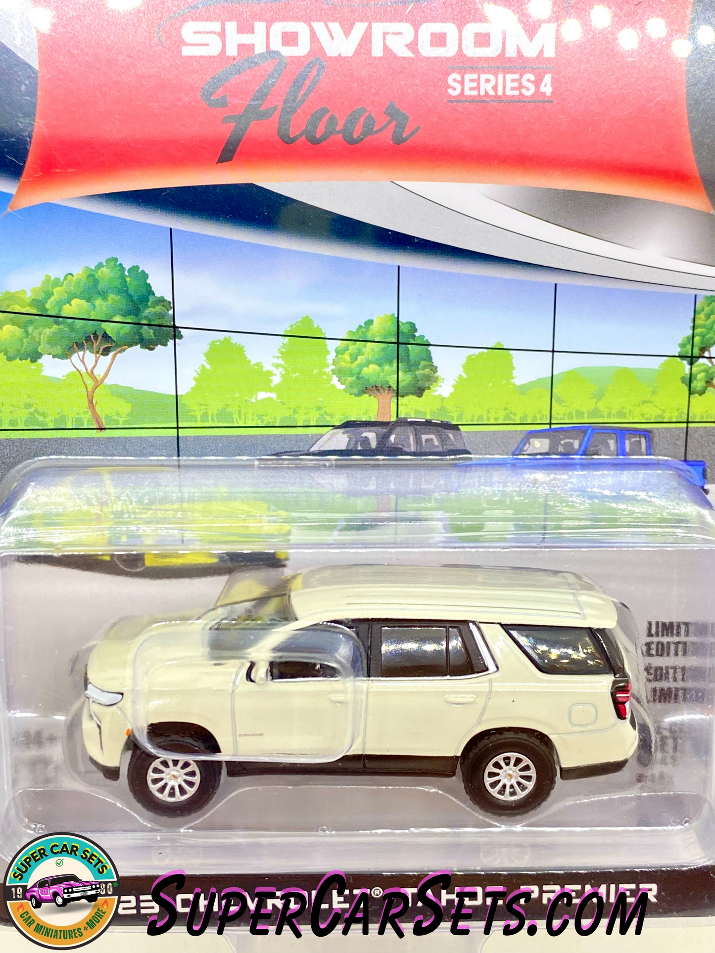 2023 Chevrolet Tahoe Premier - Greenlight Showroom Floor Serie 4 (blister with a very little crack)