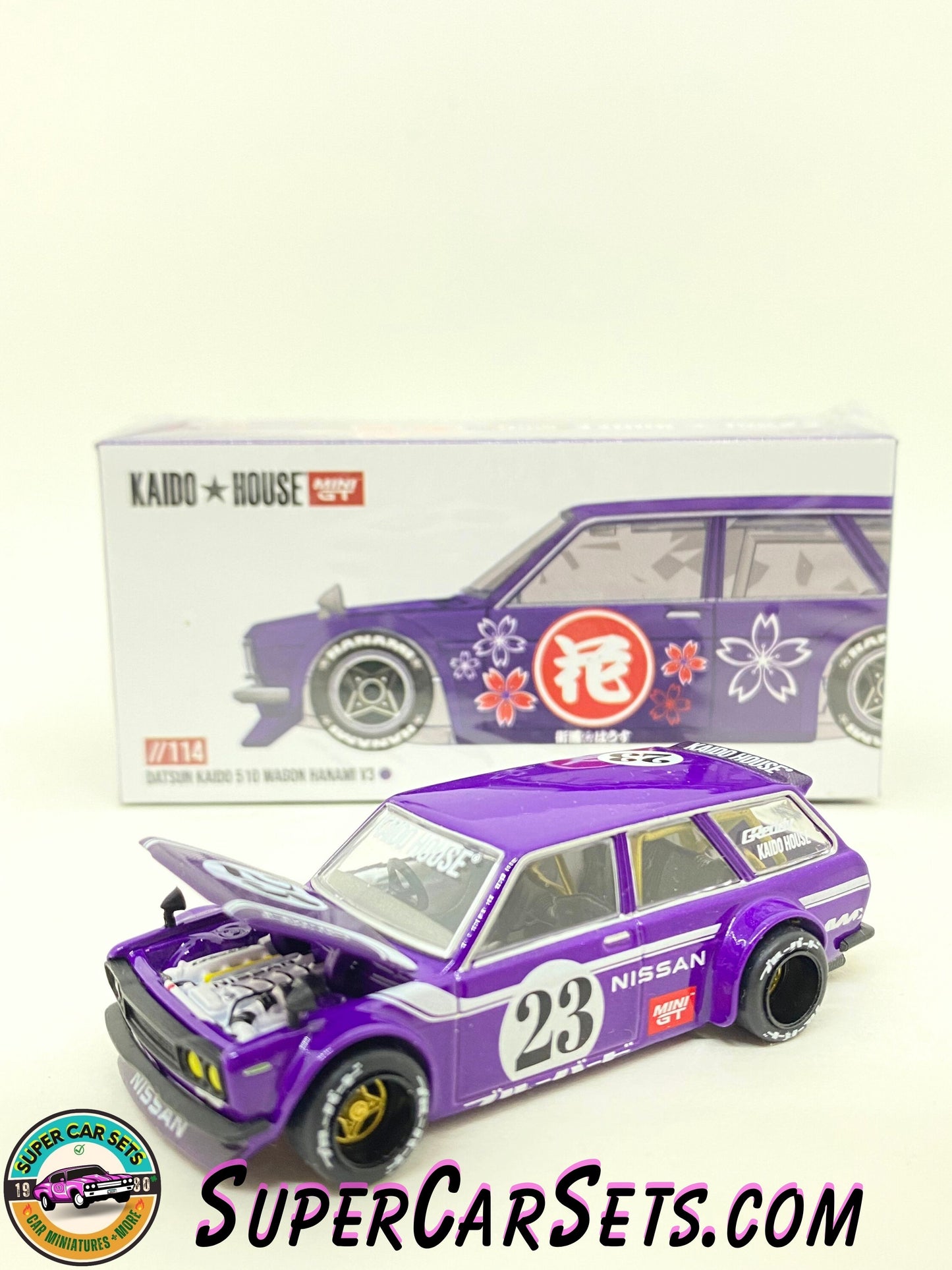 Kaido House //114 - Datsun Kaido 510 Wagon Hanami V3 (purple colour)