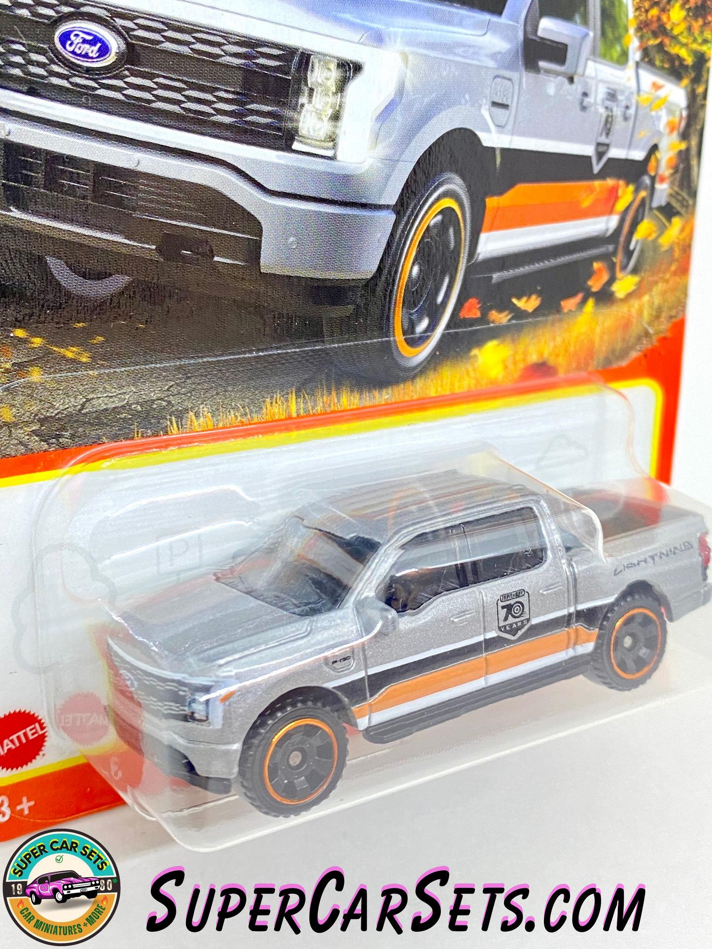 Matchbox 70 Years Special Edition - (20/100) 2022 Ford F-150 Lightning (Silver)