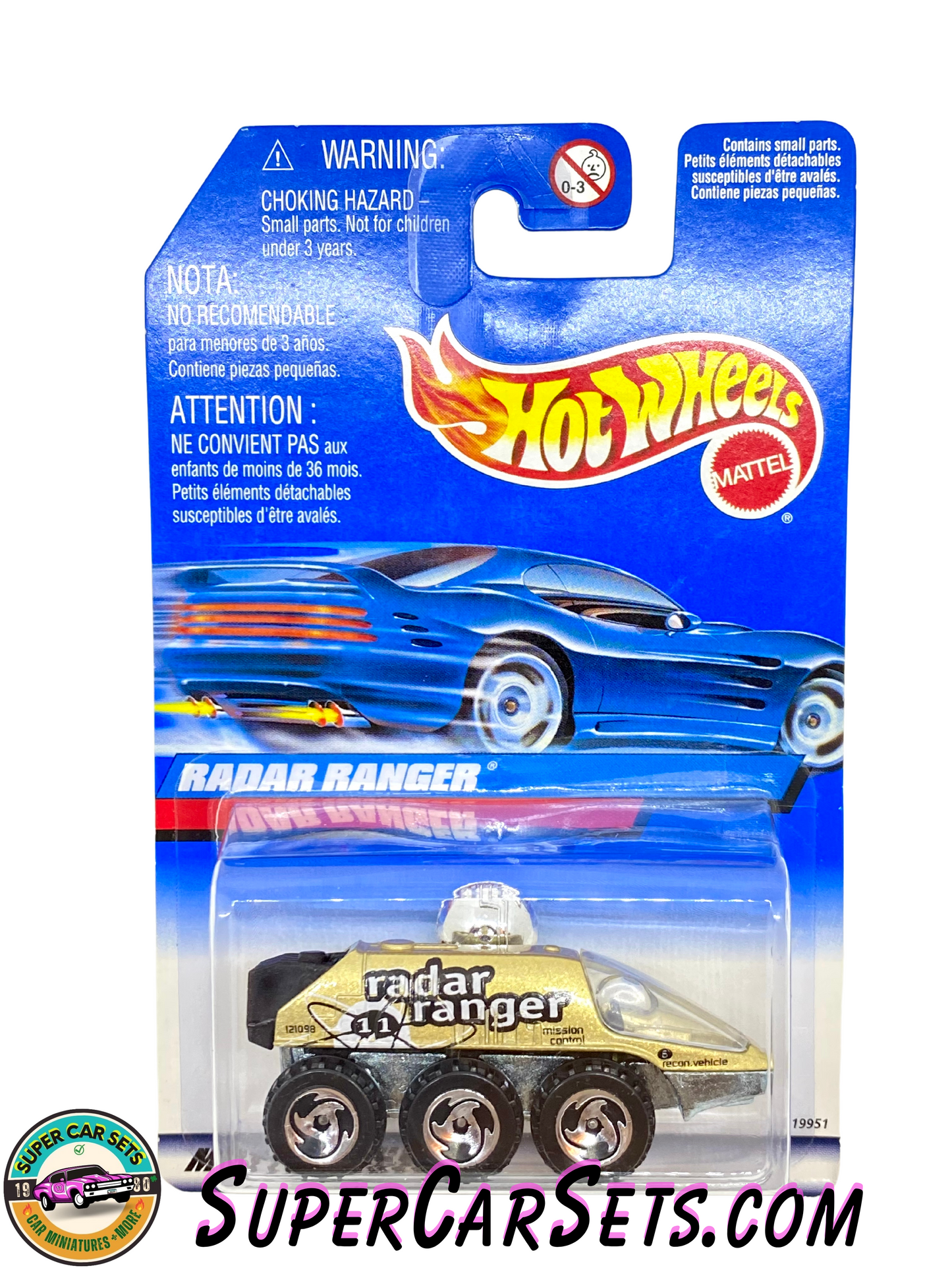 Hot Wheels (Year launched 1998) - Radar Ranger (#19951)