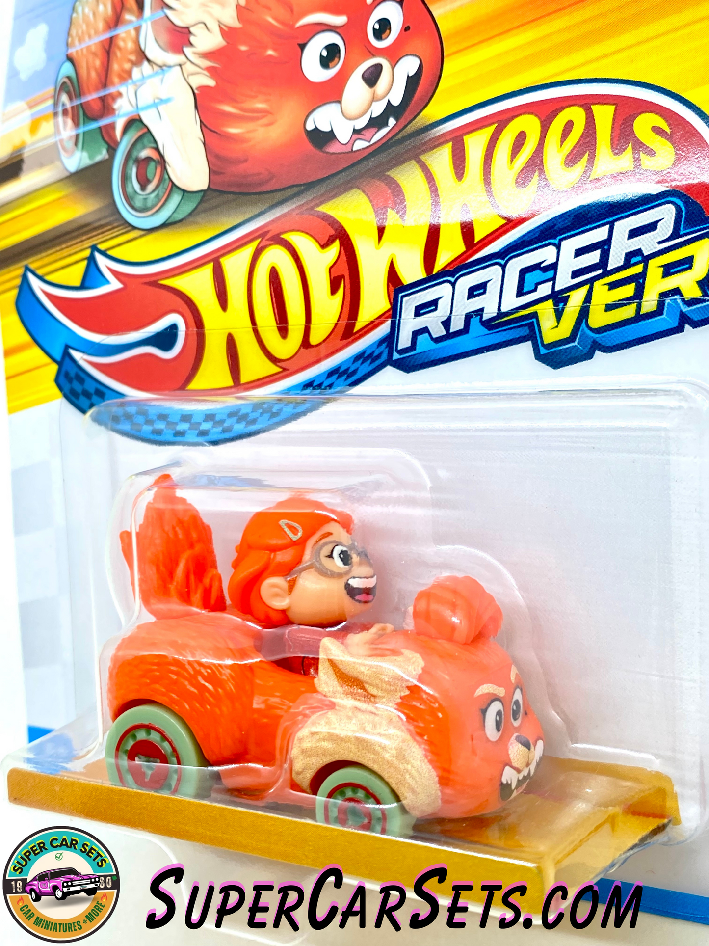 Hot Wheels Racer Verse  Mei with Red Panda Ming (card slightly bent)