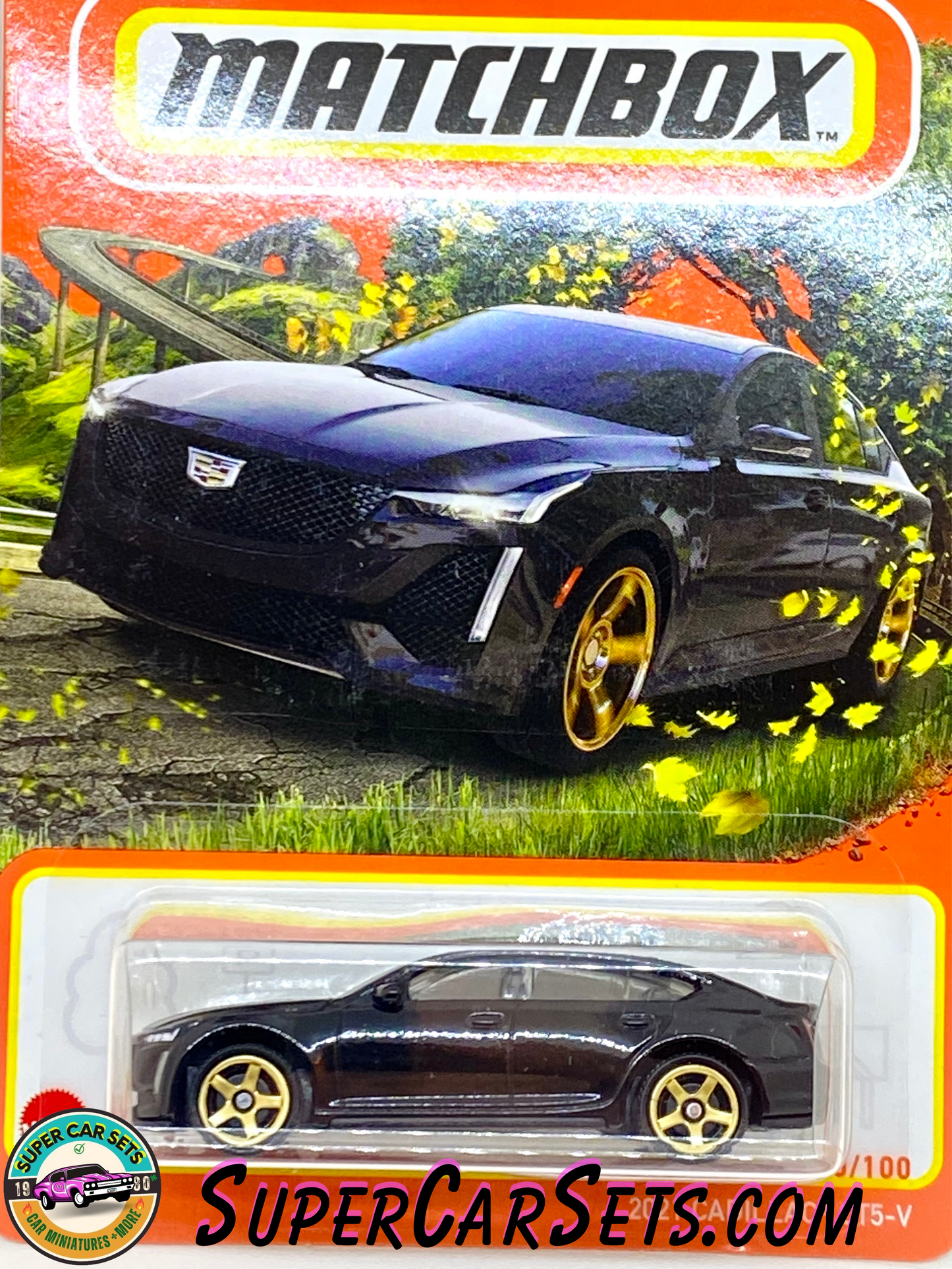 2021 Cadillac CT5-V (black colour) (30/100) - Matchbox