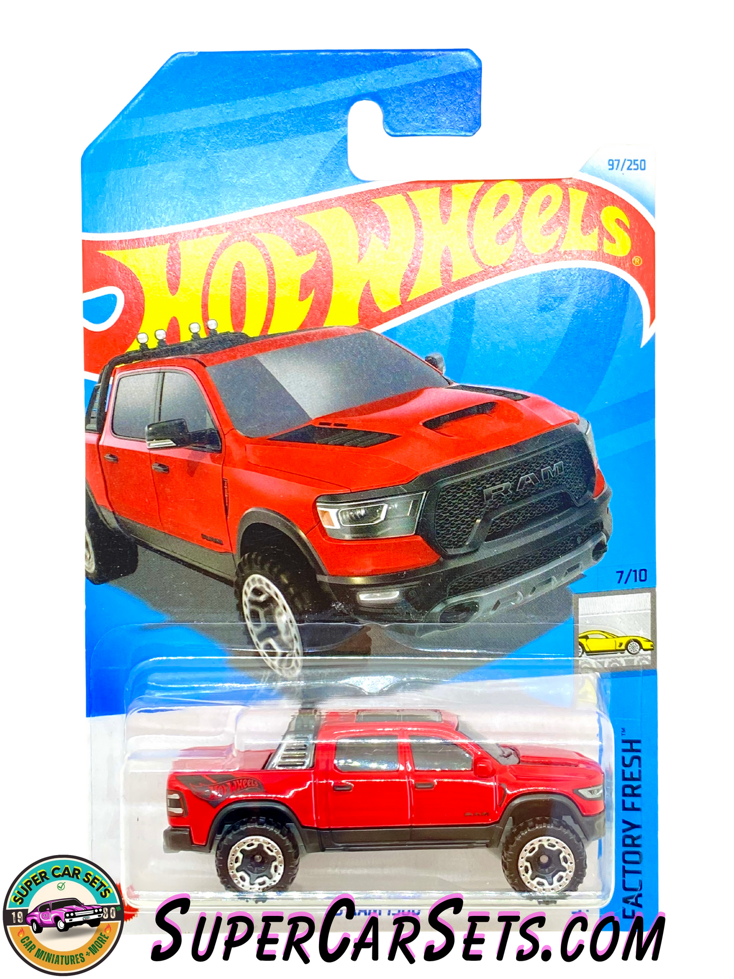 23 RAM 1500 (red colour) - Hot Wheels Factory Fresh - 2024 (7/10) (97/250)