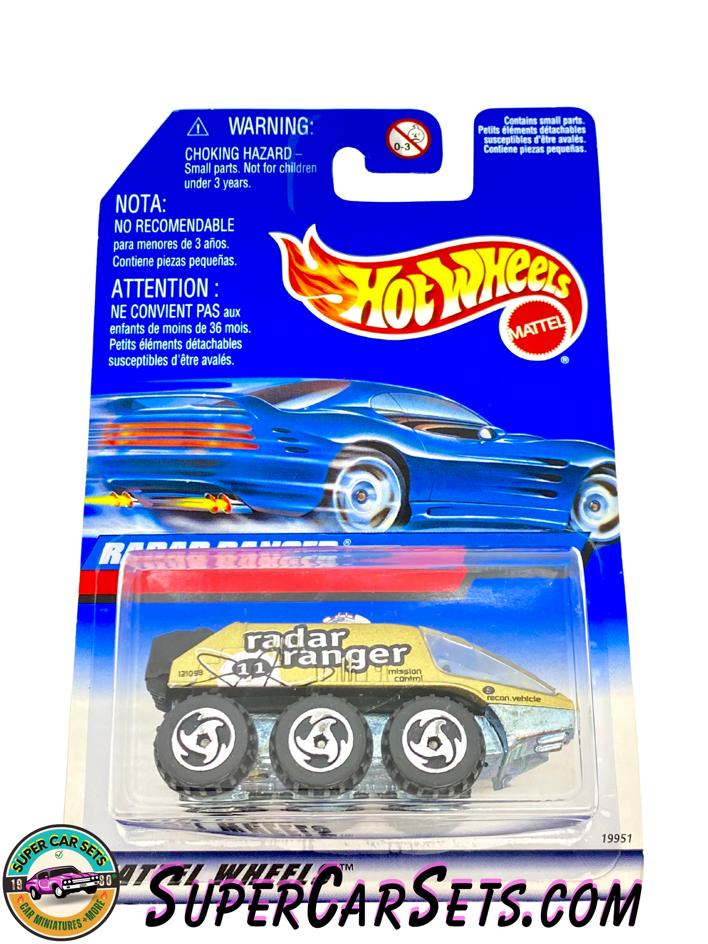 Hot Wheels (Year launched 1998) - Radar Ranger (#19951)